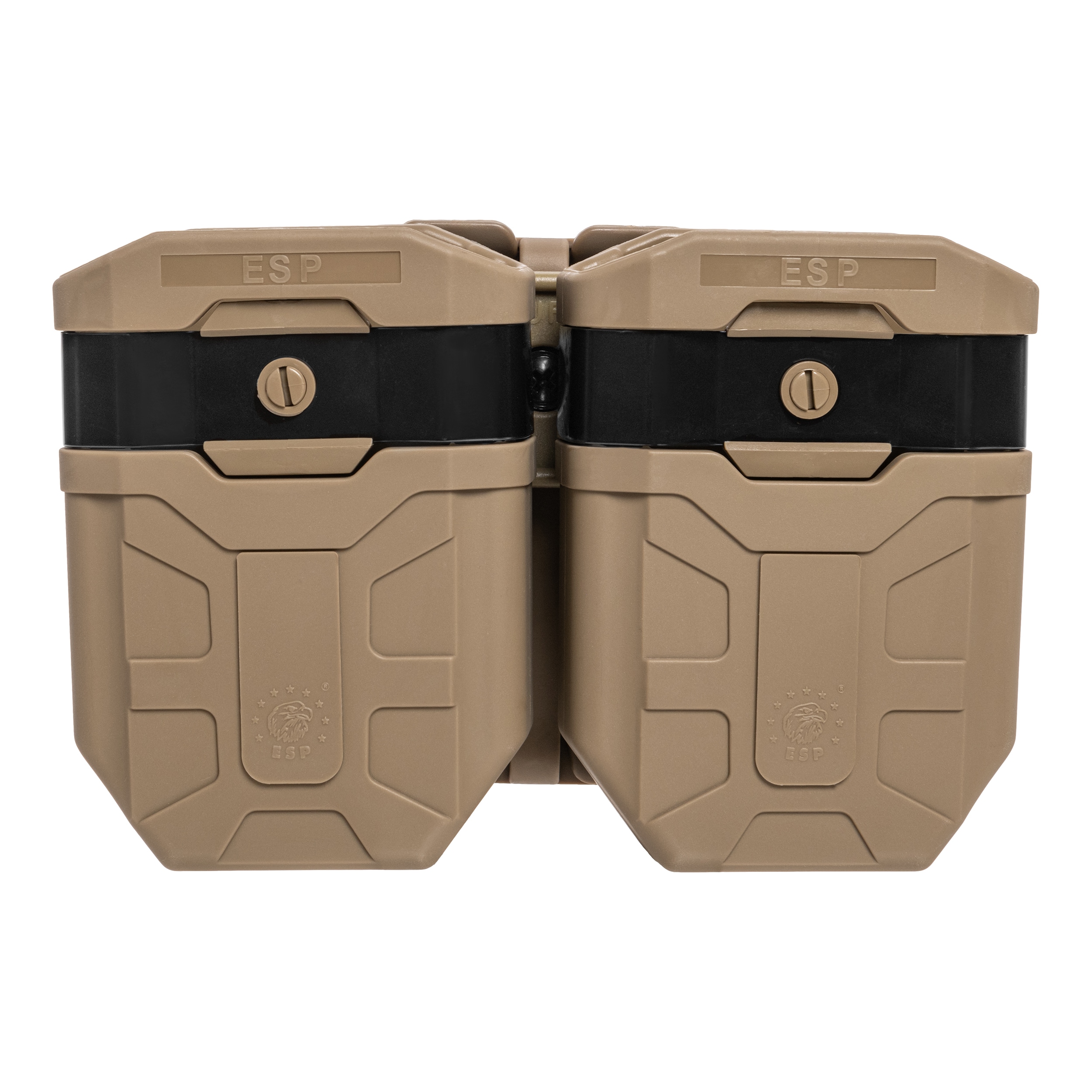 Double pochette chargeur rotatif ESP avec montage UBC-04-2 pour chargeurs - Khaki