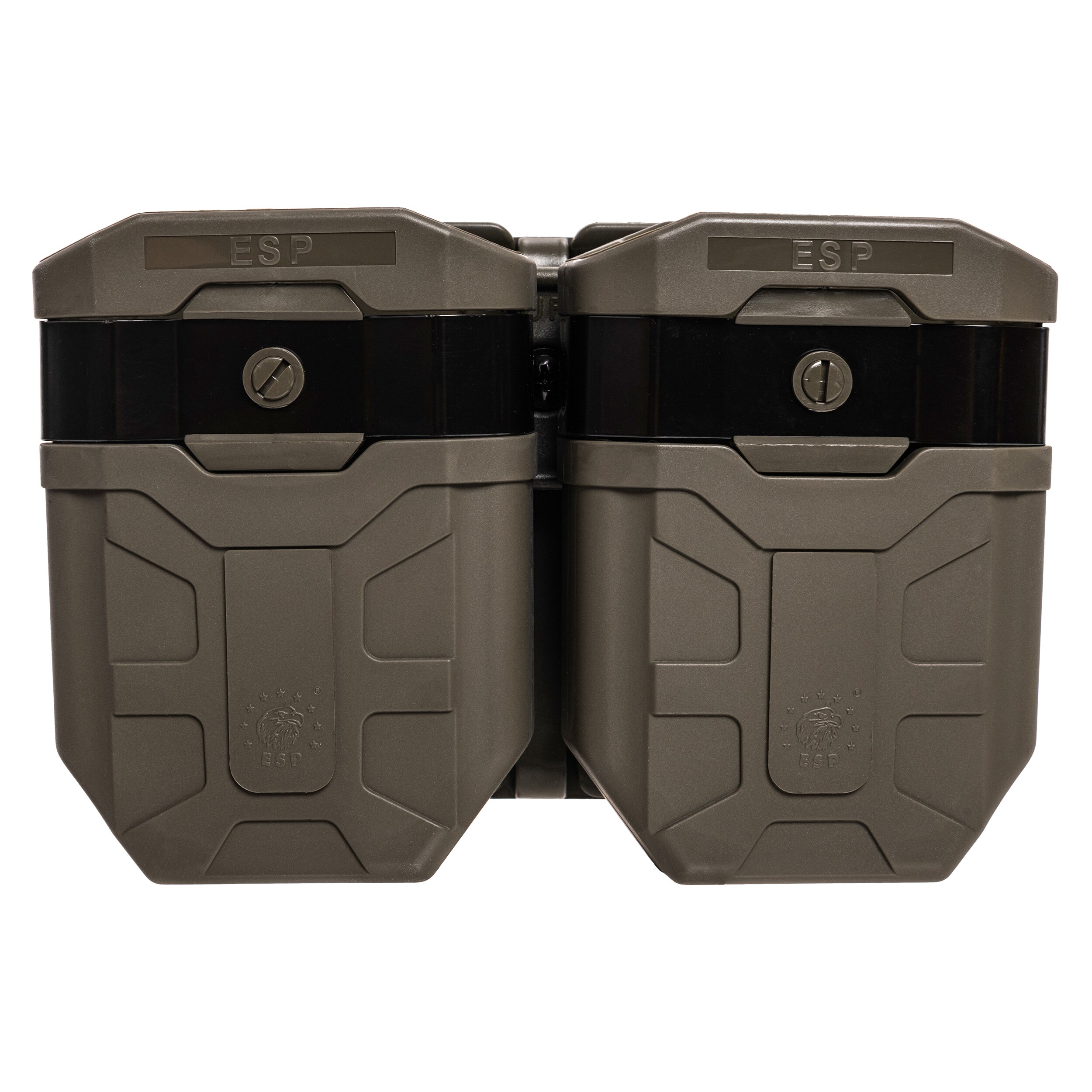 Double pochette chargeur rotatif ESP avec montage UBC-04-2 pour chargeurs - Olive Drab