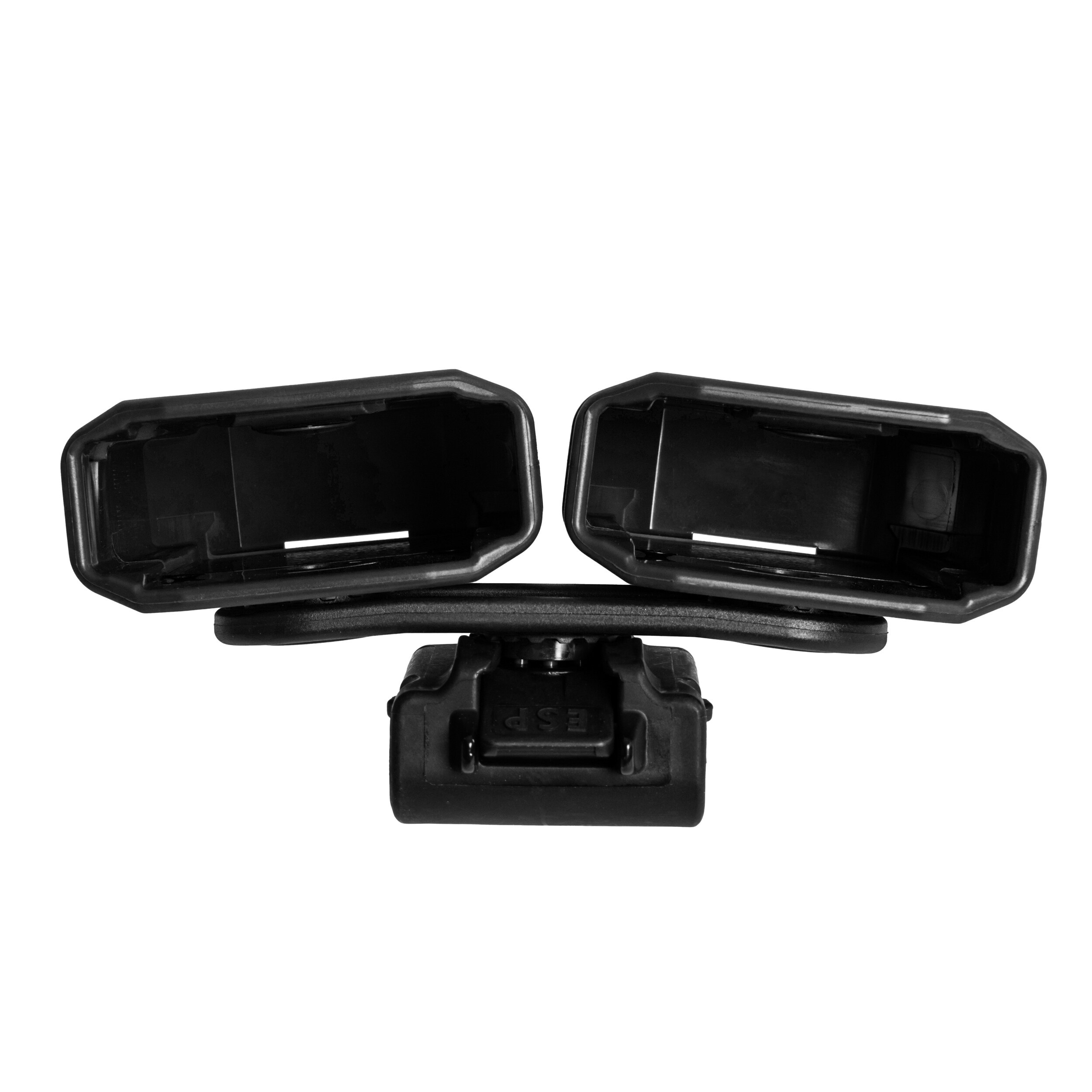 Pochette double chargeur rotatif ESP avec montage UBC-08 pour chargeurs AK - Black