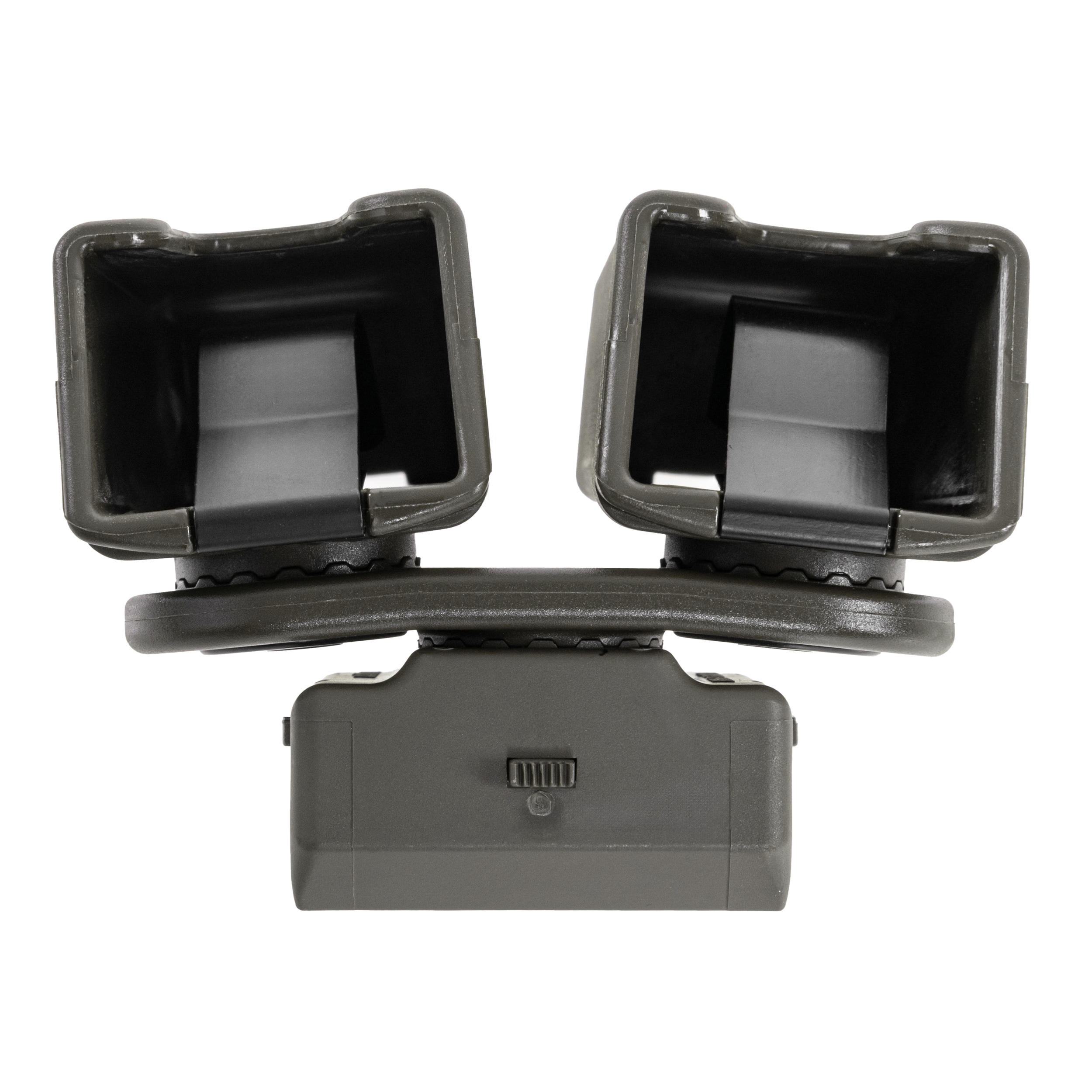 Pochette chargeur double ESP avec montage UBC-01 Clip pour chargeurs MP5/UZI/SA VZ.61 - Olive Drab