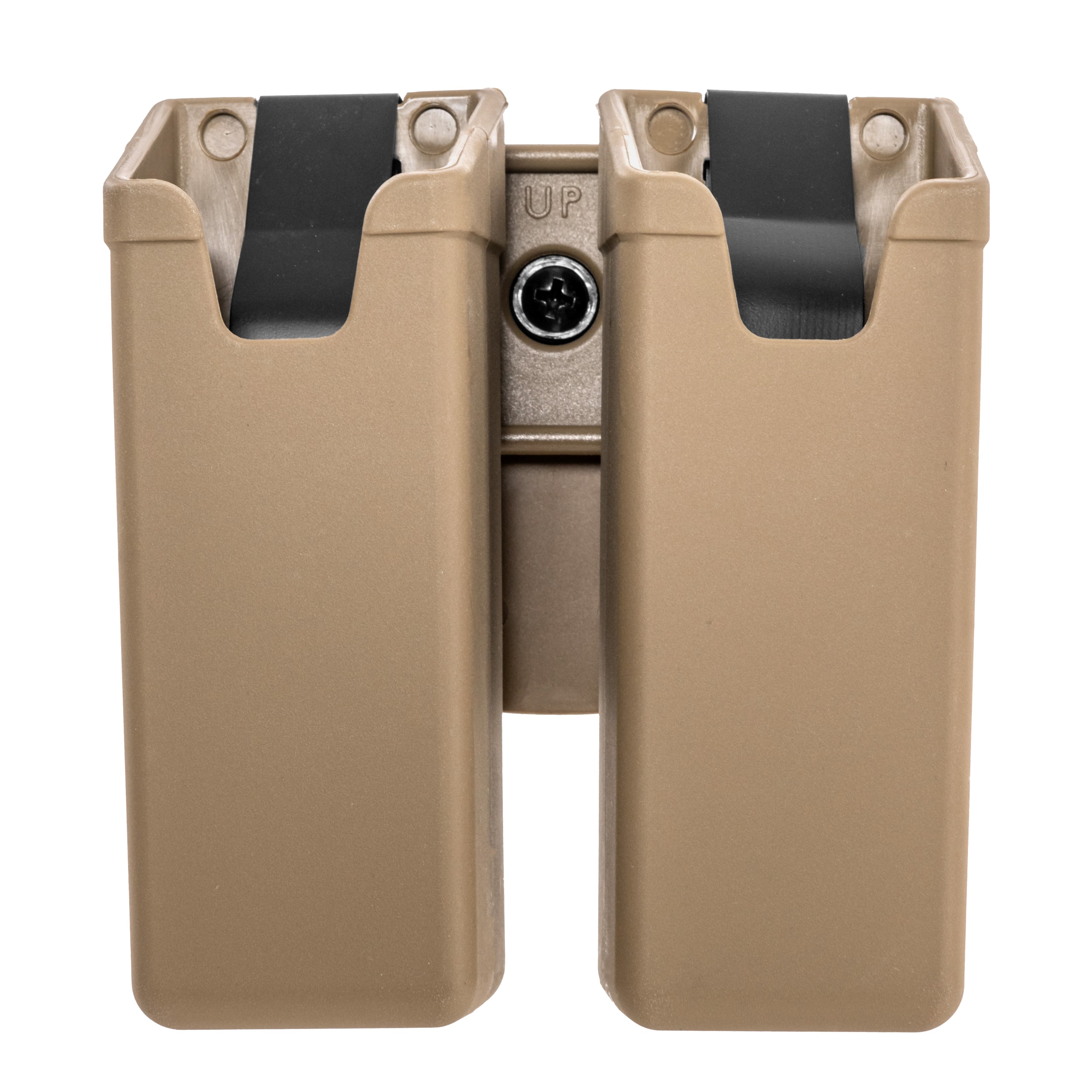Pochette chargeur double ESP avec montage UBC-01 Clip pour chargeurs MP5/UZI/SA VZ.61 - Khaki