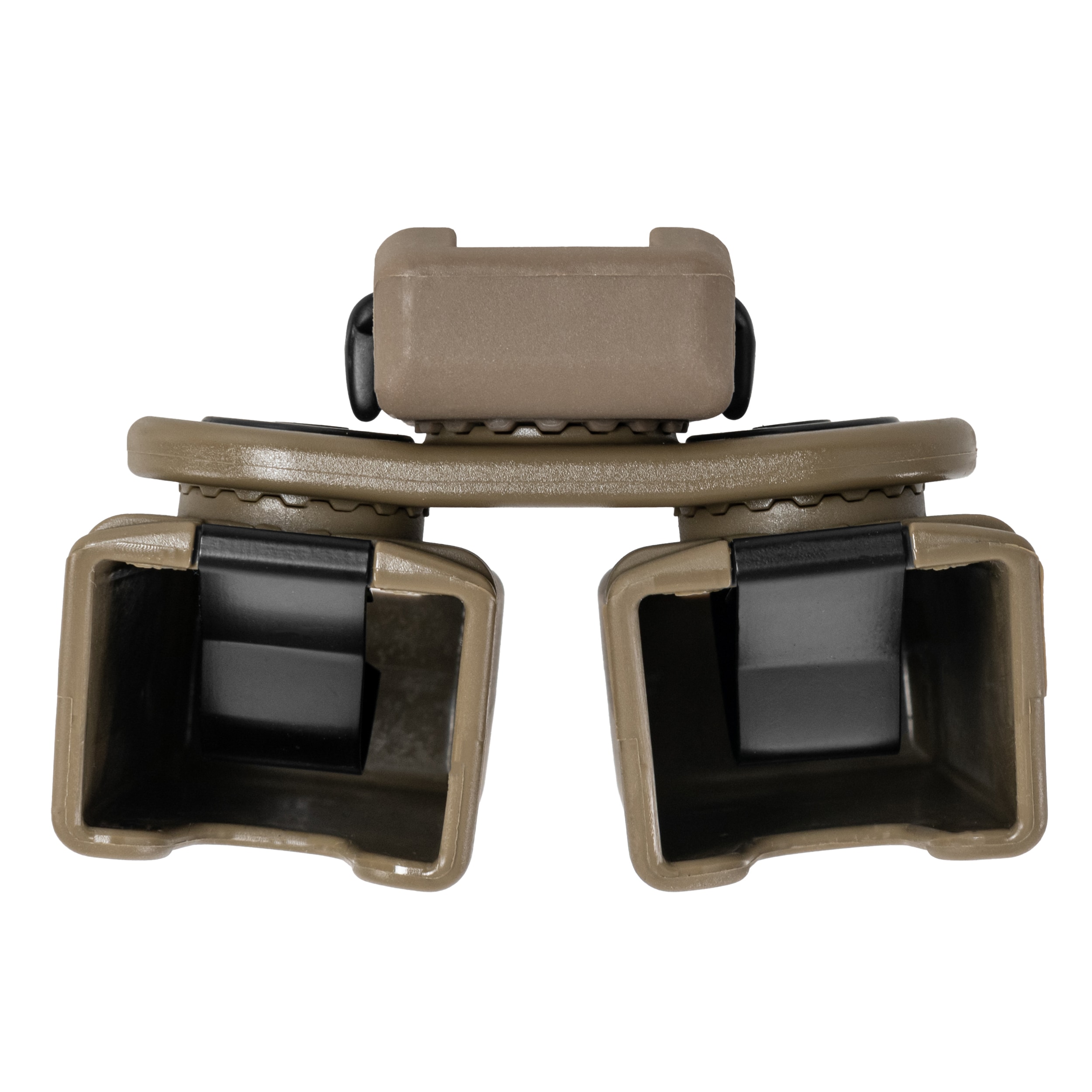 Pochette chargeur double ESP avec montage UBC-02 Clip pour chargeurs MP5/UZI/SA VZ.61 - Khaki