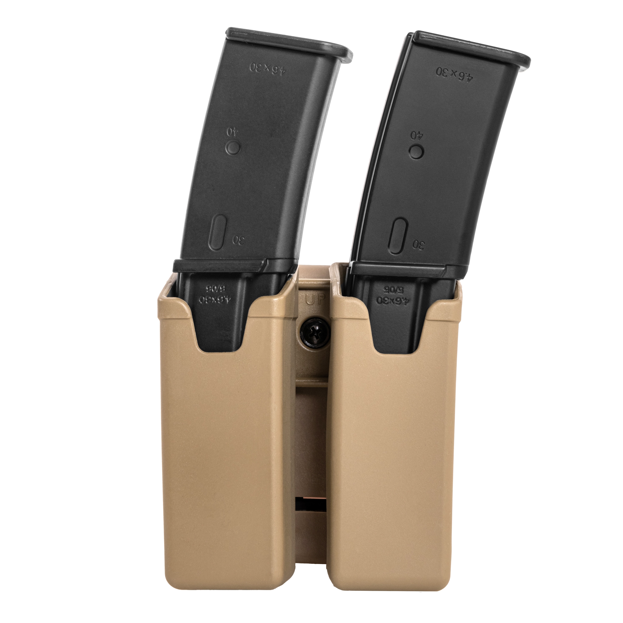 Pochette chargeur double ESP avec montage UBC-02 Clip pour chargeurs MP5/UZI/SA VZ.61 - Khaki