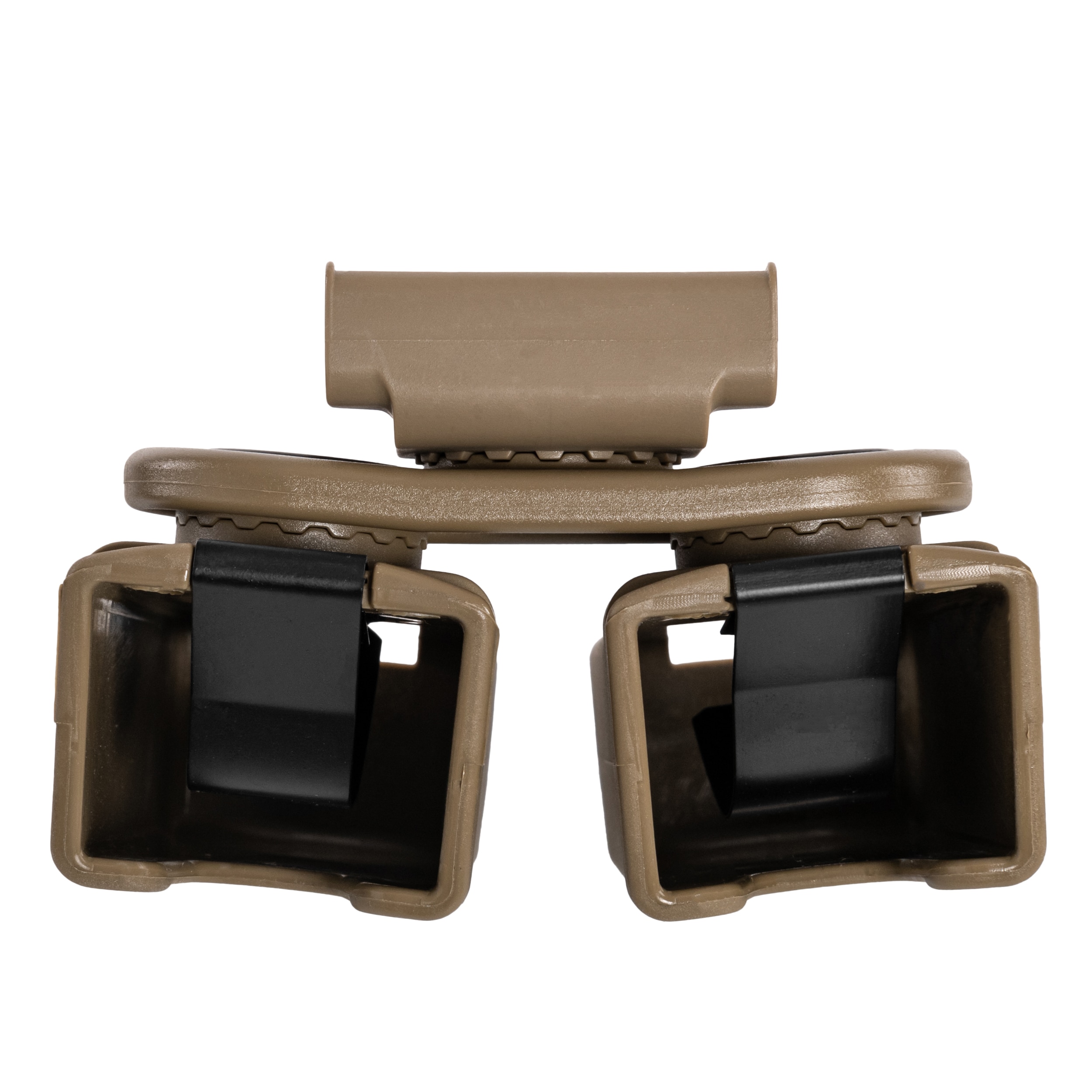 Pochette chargeur double ESP avec montage UBC-03 Clip pour chargeurs MP5/UZI/SA VZ.61 - Kaki