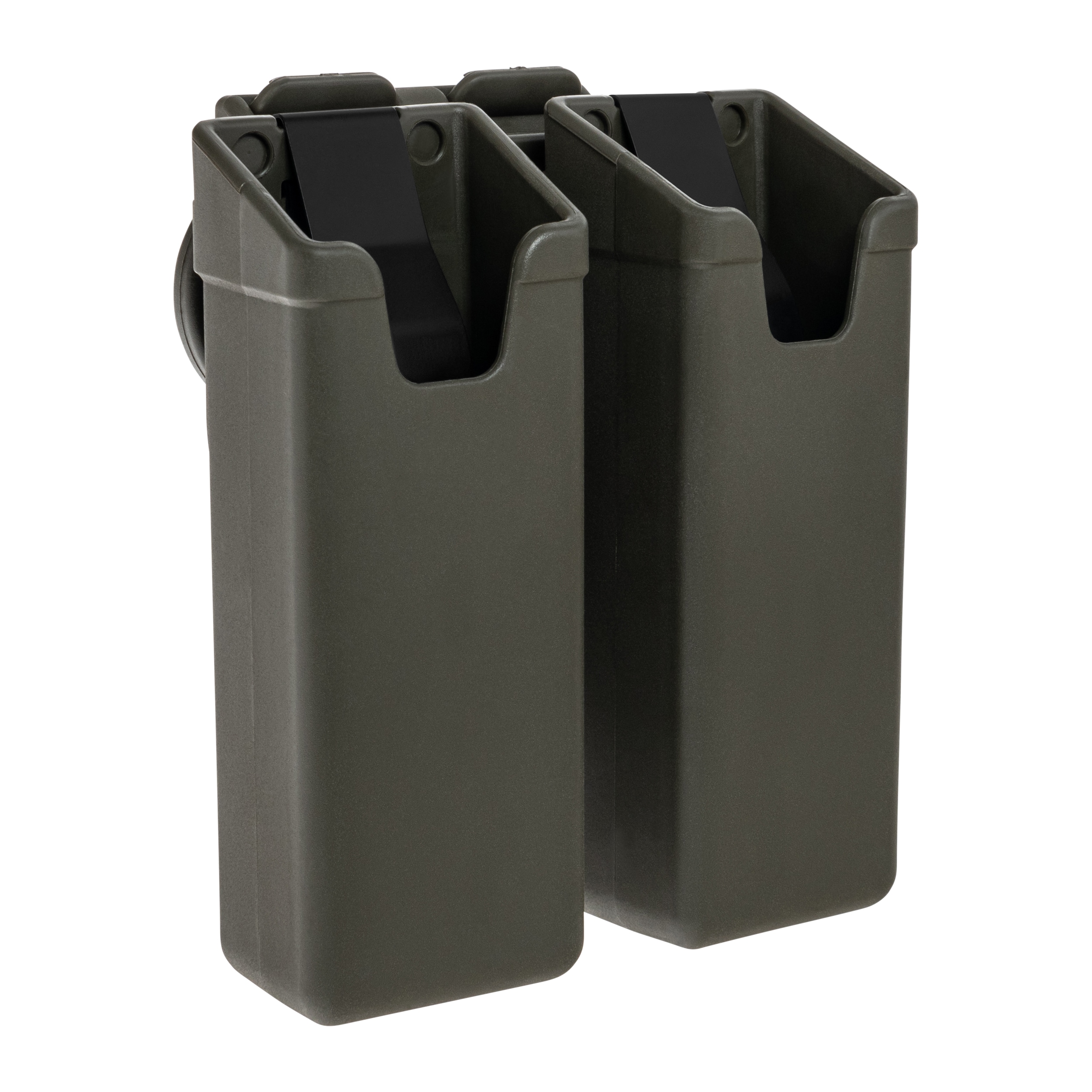 Double pochette rotative avec montage UBC-07 Clip pour chargeurs MP5/UZI ESP - Olive Drab