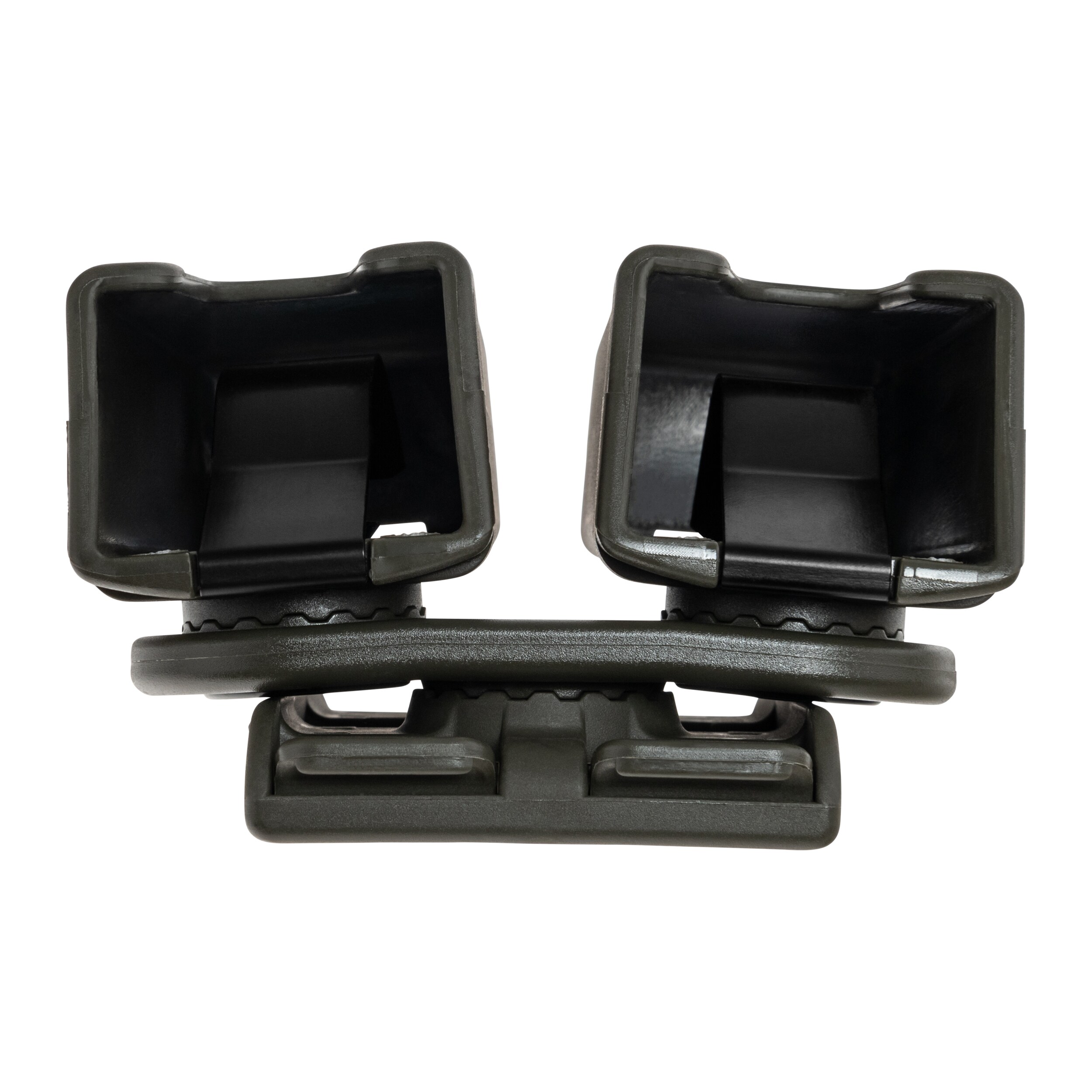 Double pochette rotative avec montage UBC-07 Clip pour chargeurs MP5/UZI ESP - Olive Drab