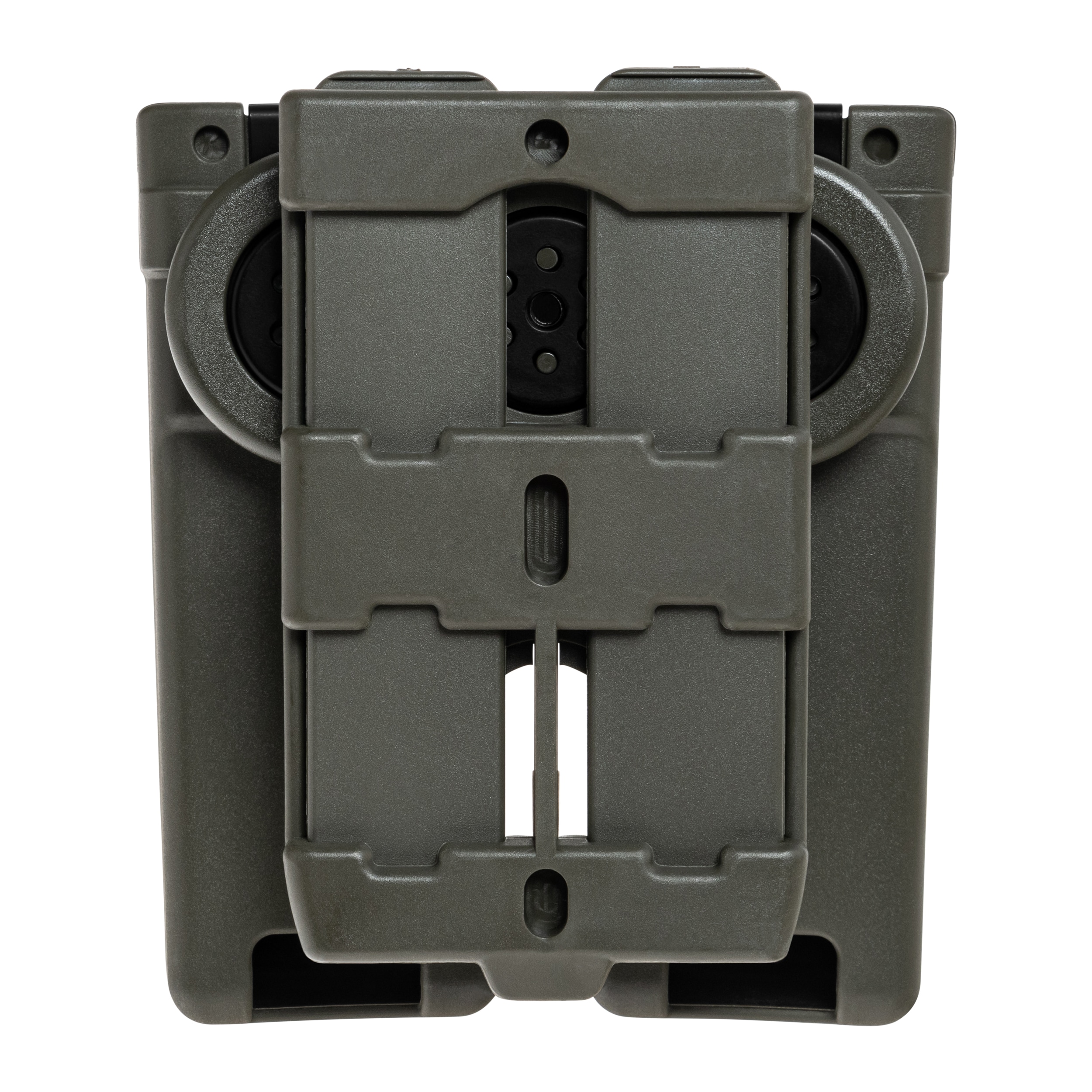 Double pochette rotative avec montage UBC-07 Clip pour chargeurs MP5/UZI ESP - Olive Drab