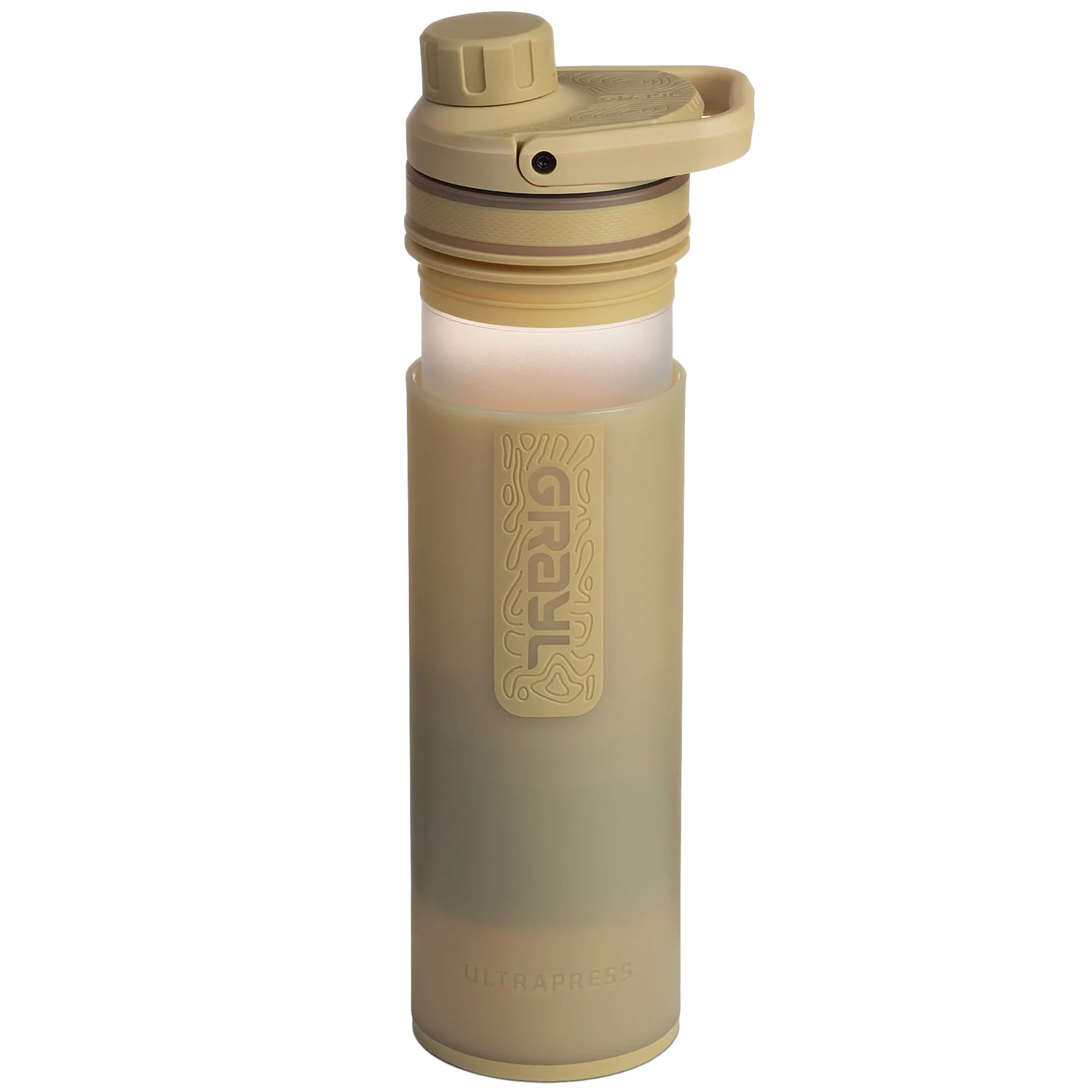 Bouteille avec filtre UltraPress 500 ml Grayl - Desert Tan