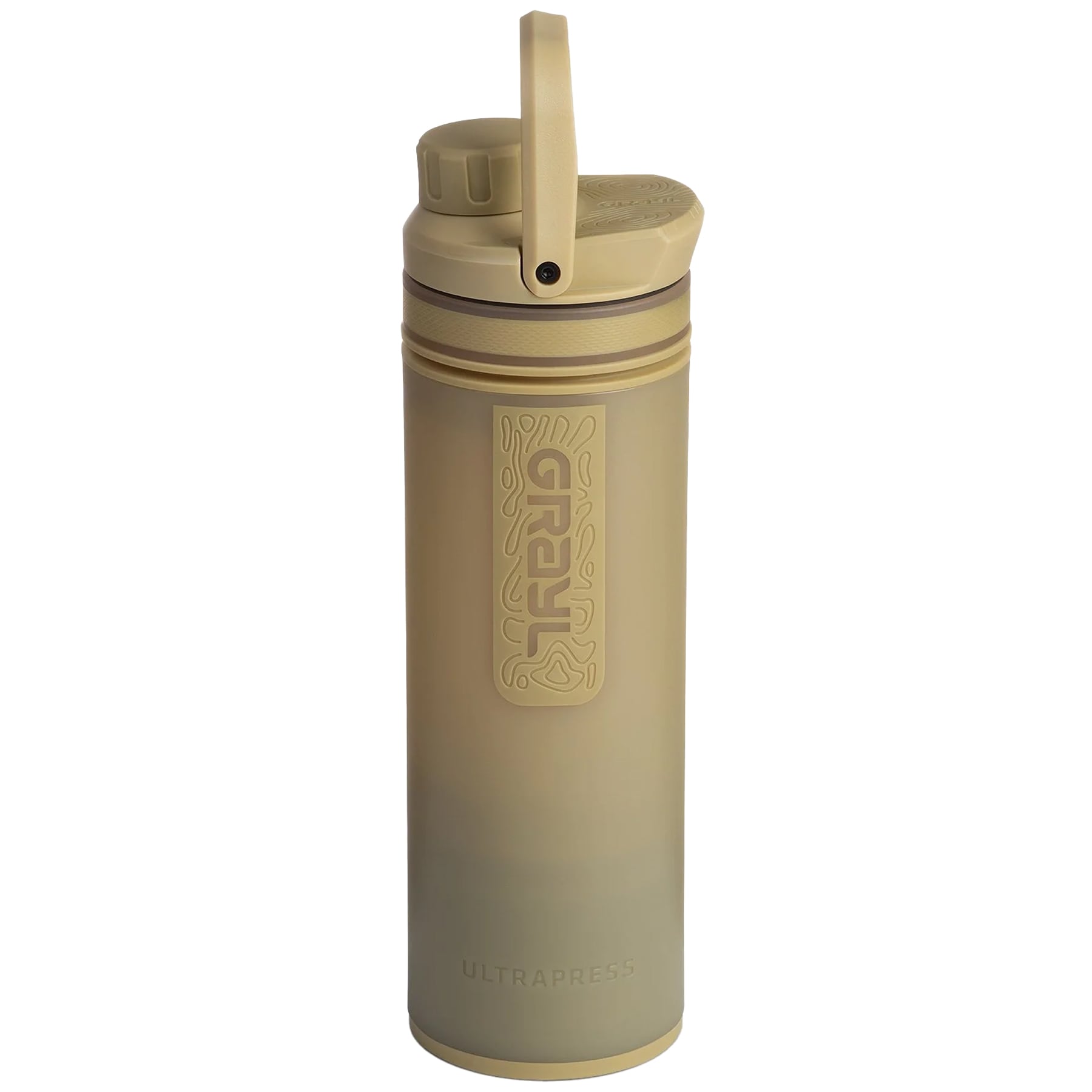 Bouteille avec filtre UltraPress 500 ml Grayl - Desert Tan