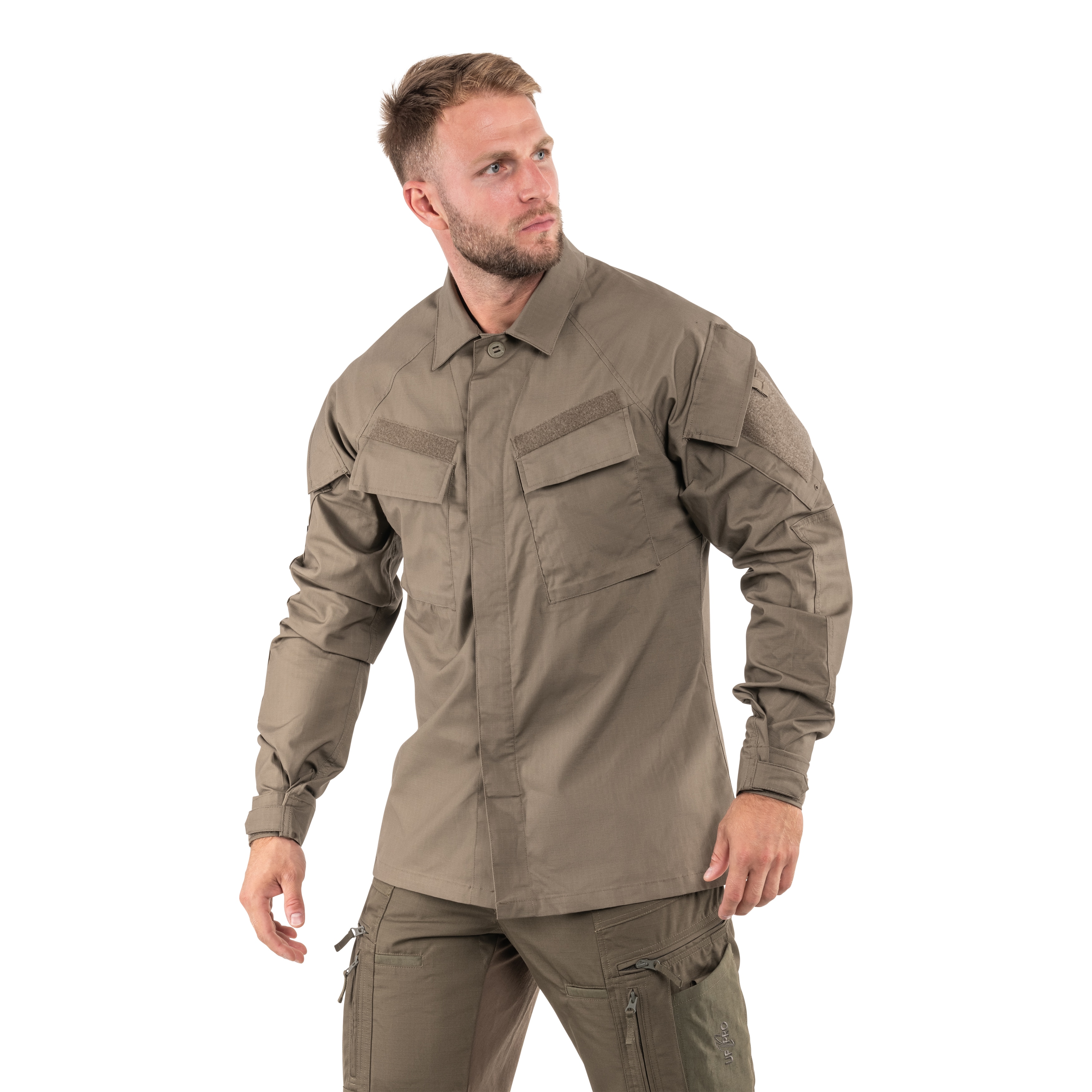 Sweatshirt Raid Polycotton Stretch Rip-Stop Helikon-Tex - RAL 7013