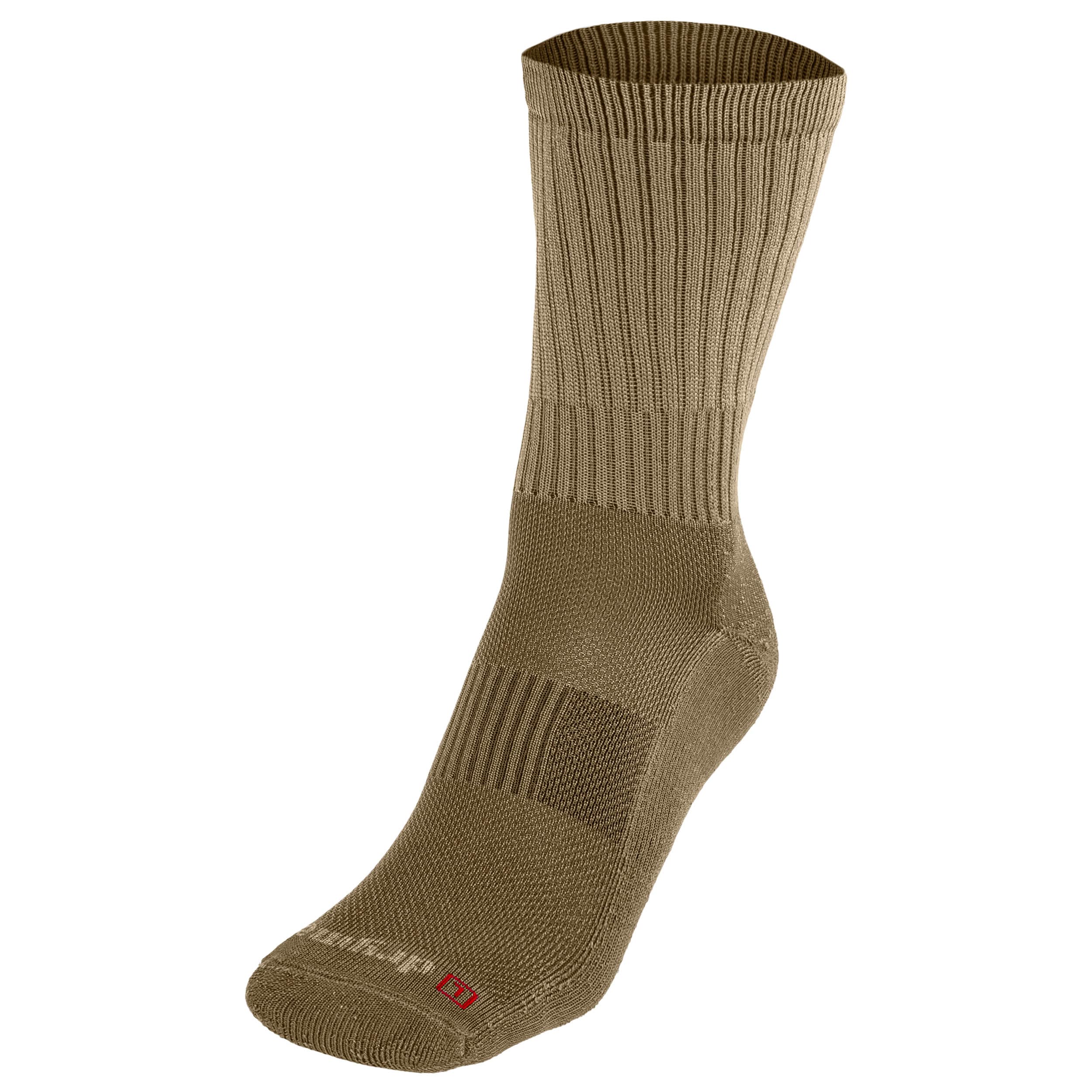 Chaussettes Active Duty Crew Drymax - Coyote Brown