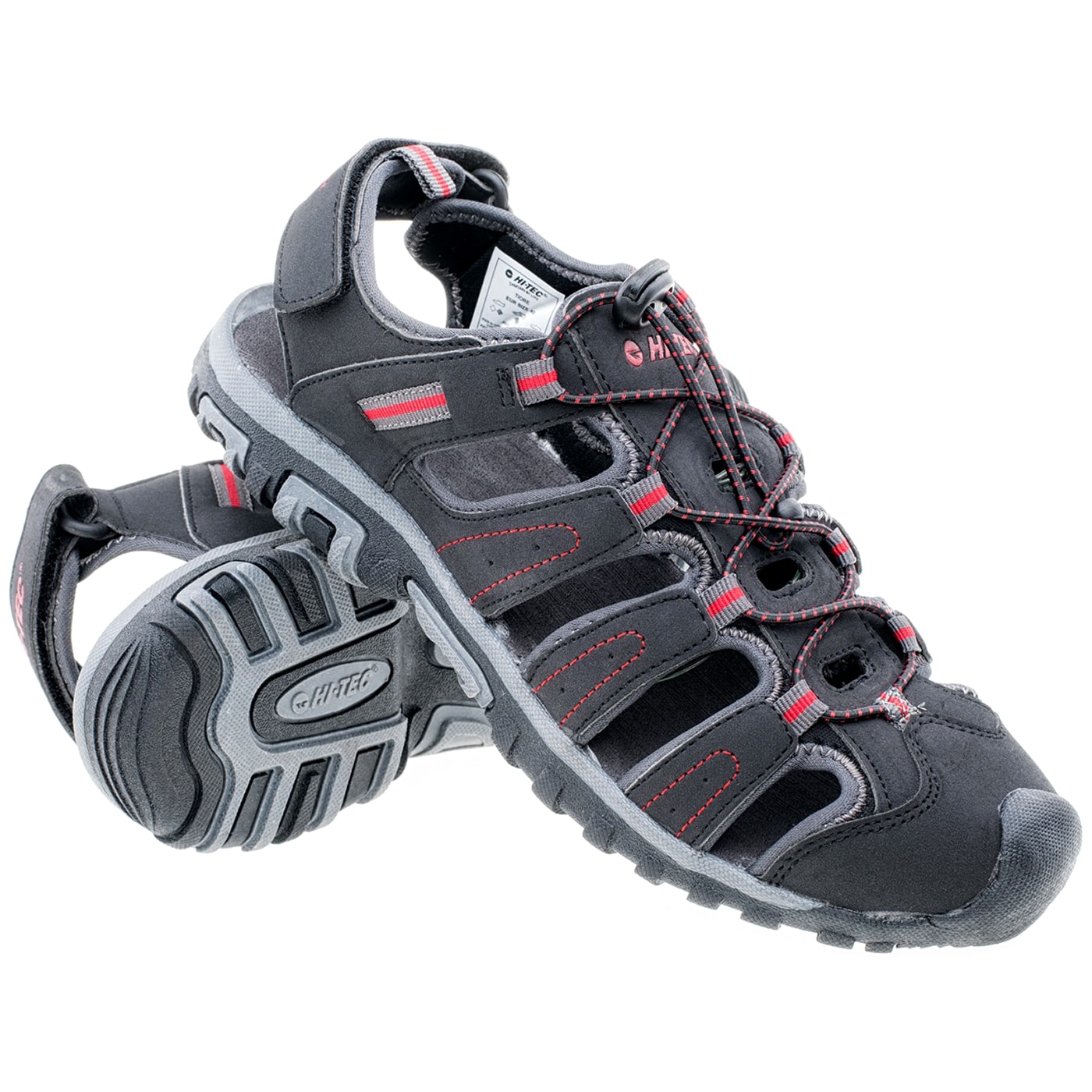 Sandales Tiore Hi-Tec - Black/Grey 