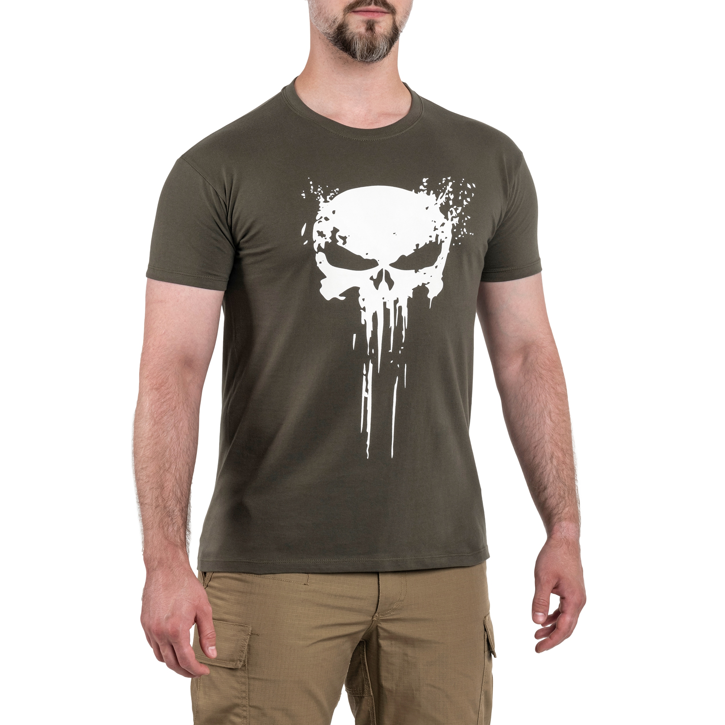 T-shirt Punisher TigerWood - Khaki