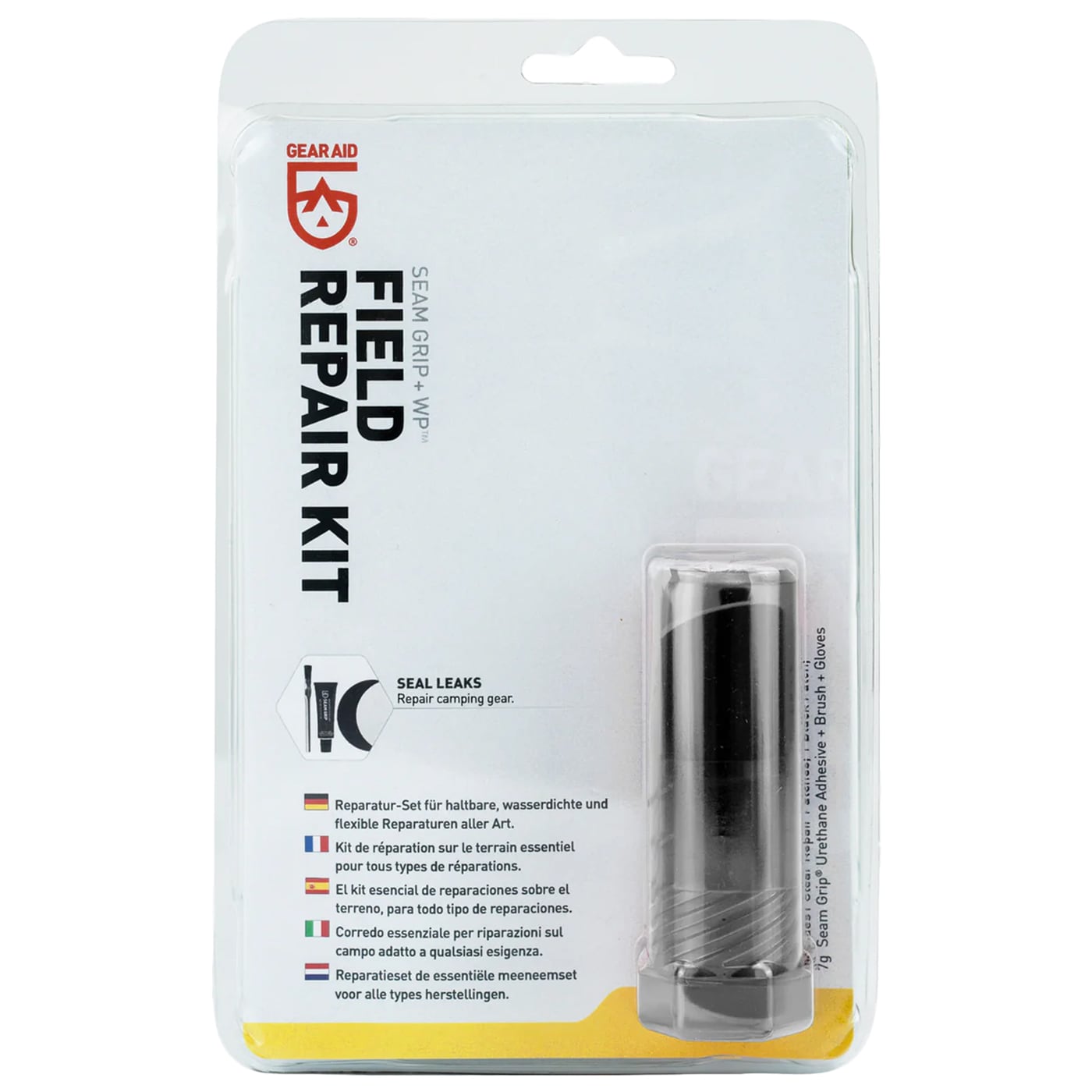 Kit de réparation Seam Grip 7 g + WP Field Repair Kit Gear Aid 