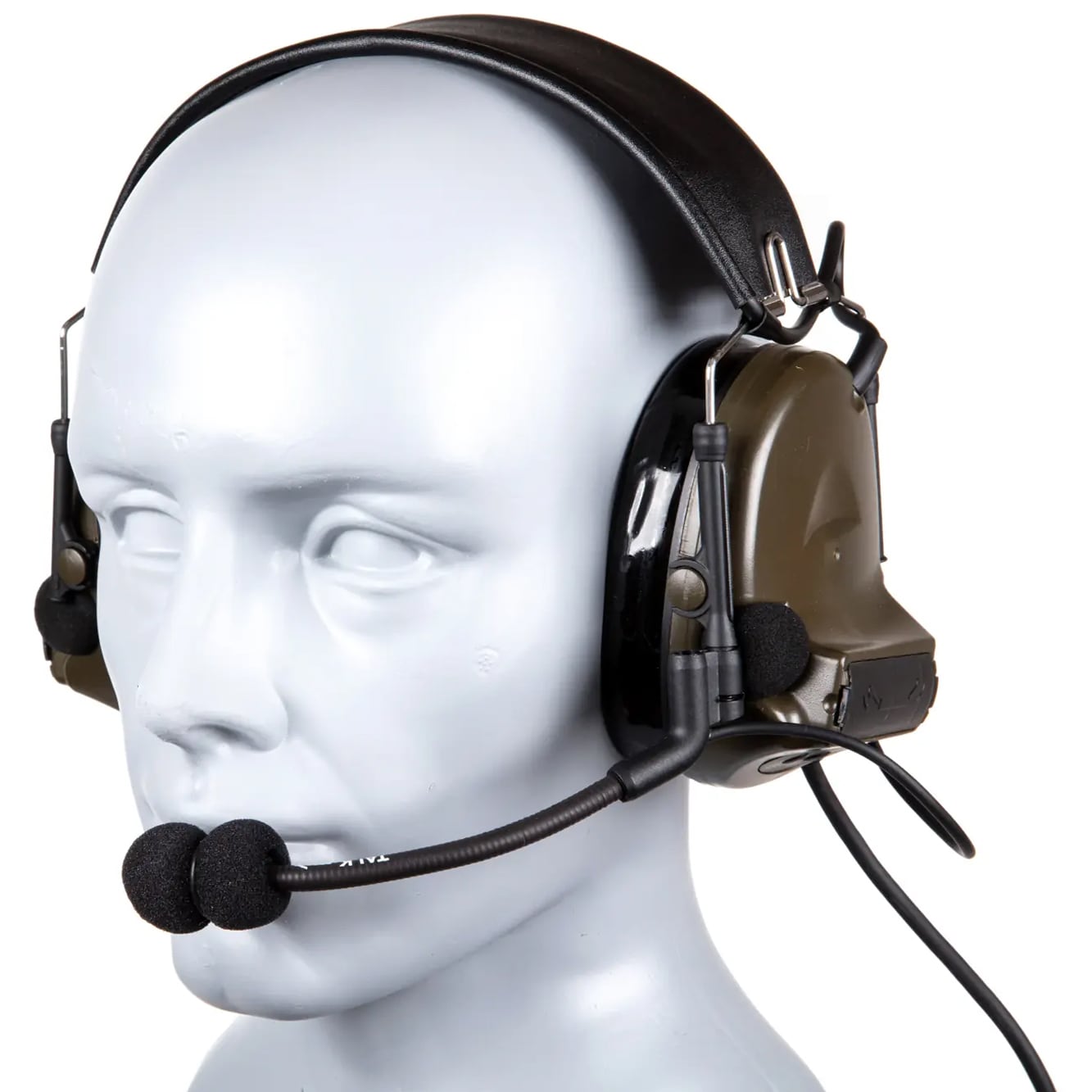 Protecteurs auditifs actifs Comtac II Headset Tac-Sky - Foliage Green