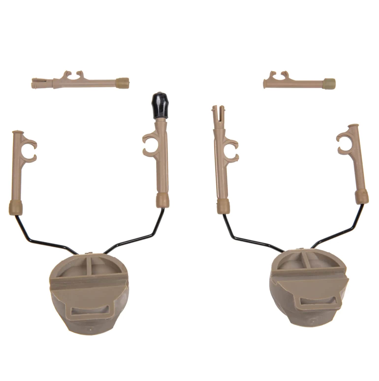 Adaptateur pour casque audio Tac-Sky de type Comtac pour rails ARC OPS-CORE - Dark Earth