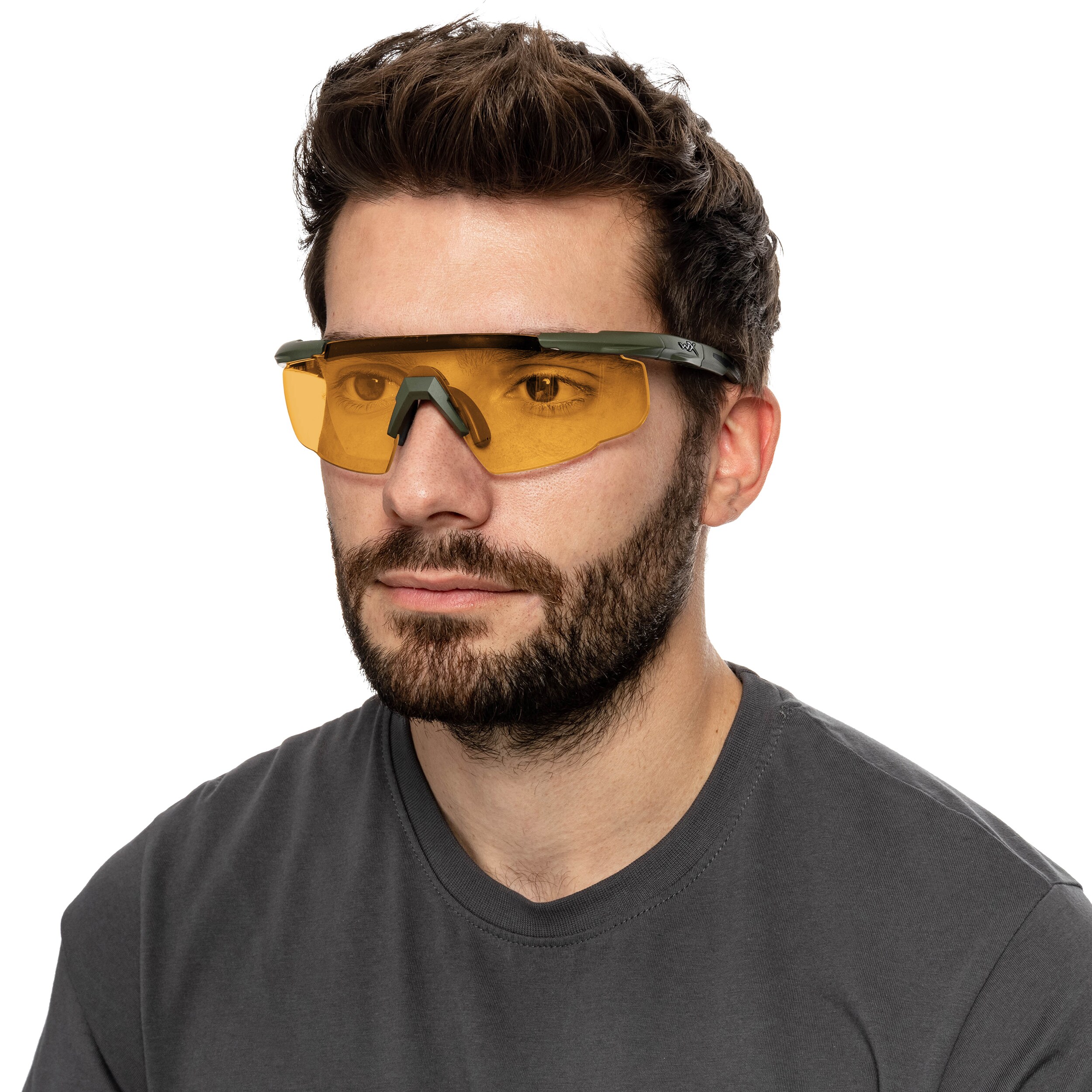 Lunettes tactiques Saber Advanced Set 3in1 Wiley X - Grey/Clear/Light Rust/OD Green