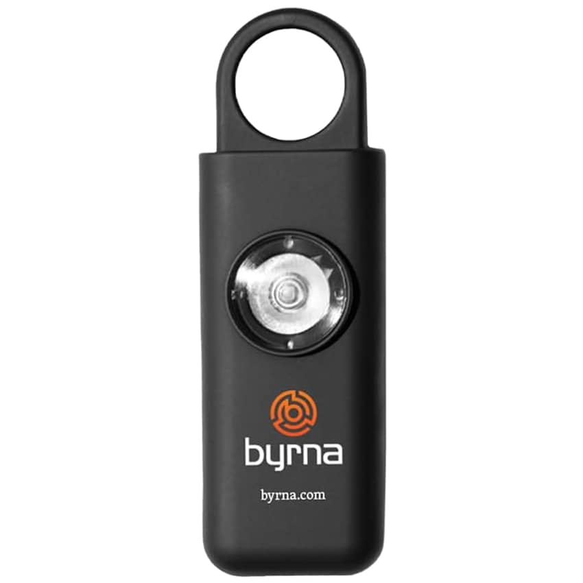 Alarme personelle Banshee avec lampe de poche Byrna - Black
