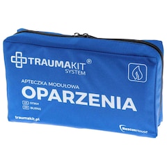 Trousse de premiers secours modulaire Trauma Kit O - Brûlures Burnshield AedMax - Green