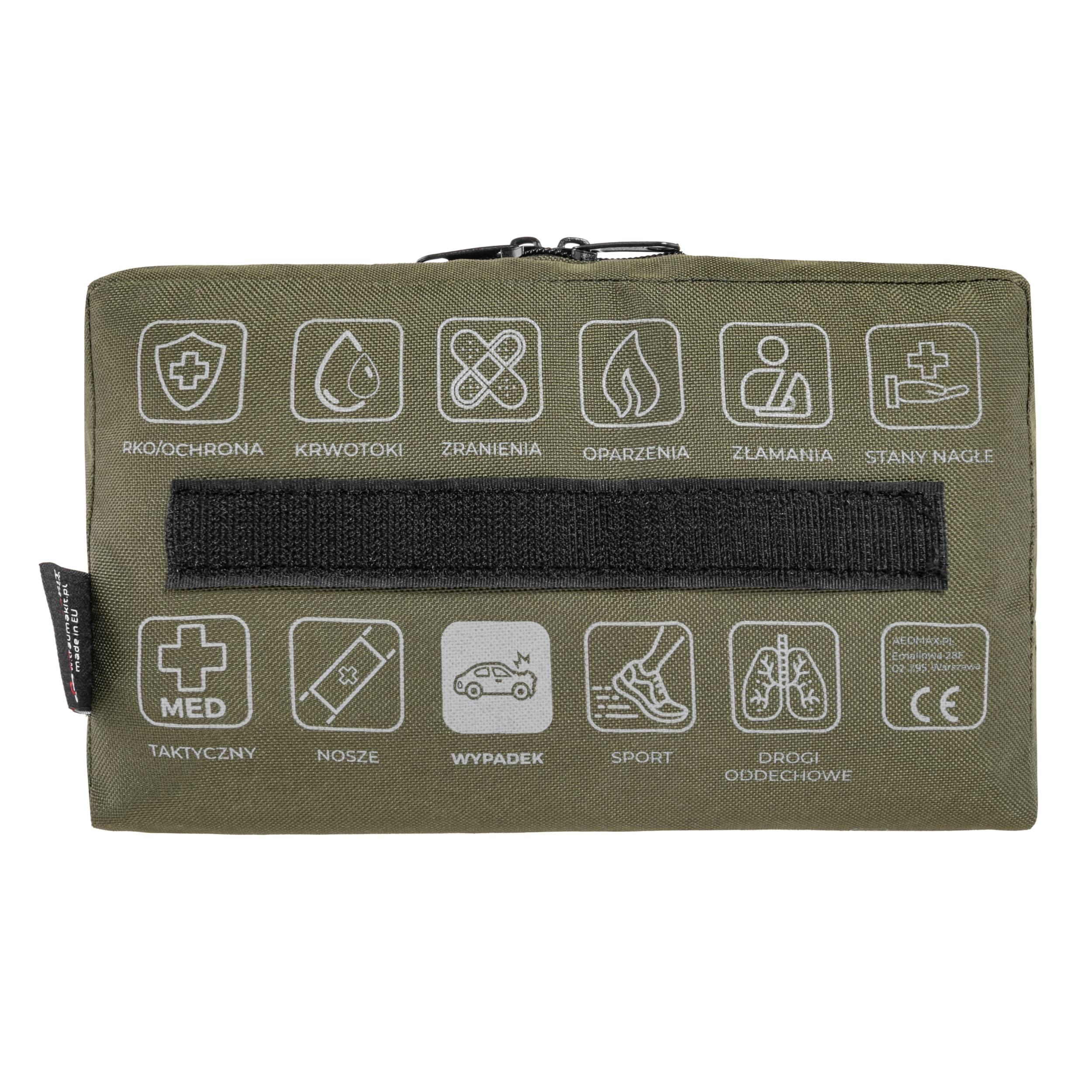 Trousse de premiers secours modulaire Trauma Kit W -  Accident Aed Max - Green 