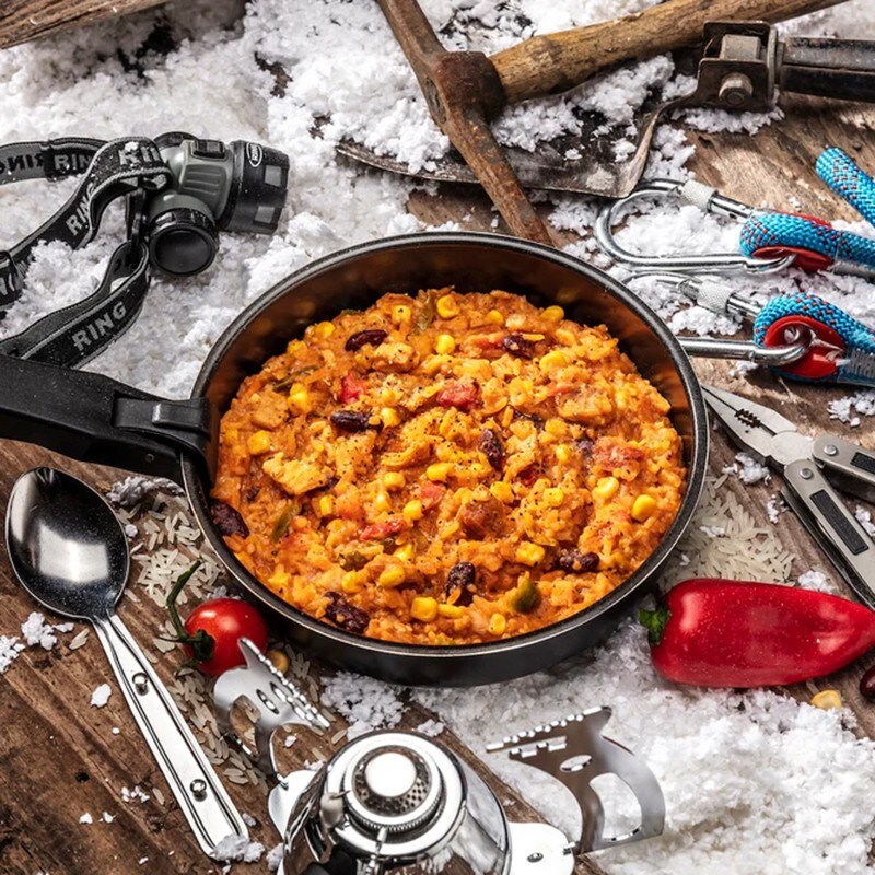 Aliments lyophilisés Fajitas de poulet avec riz 128 g Summit To Eat