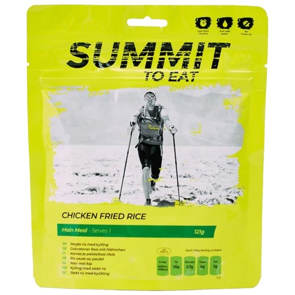 Aliments lyophilisés Poulet frit avec riz 121 g Summit To Eat
