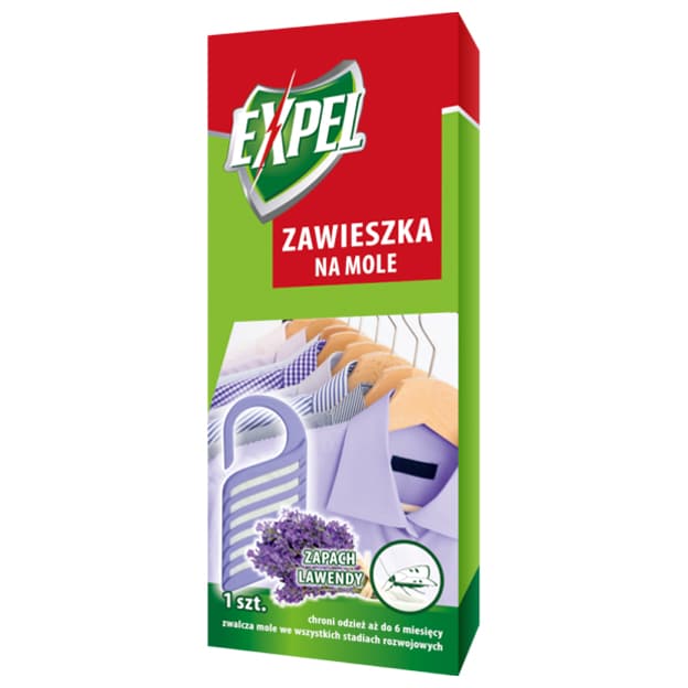 Cintre à mites parfum lavande - 1 pc.Expel