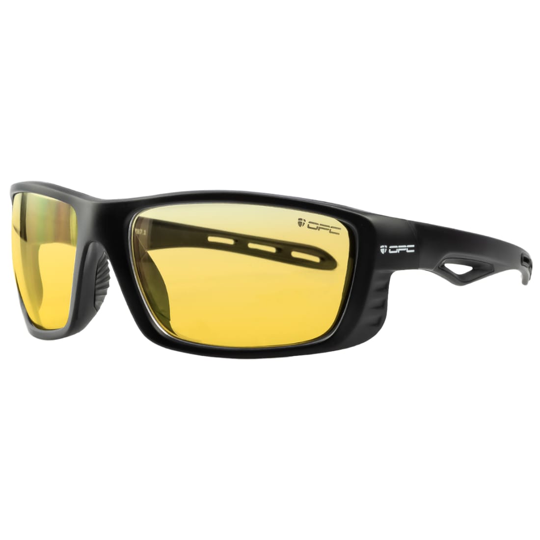 Lunettes de soleil polarisées Sport Everest OPC - Mat Black Ultra Light Yellow