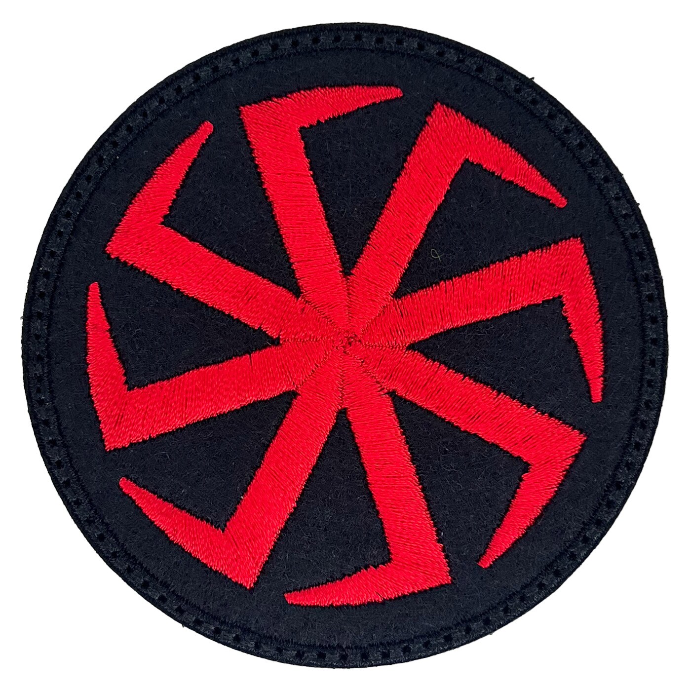 Patch Rouleau Slaves 75 x 75 mm - Red