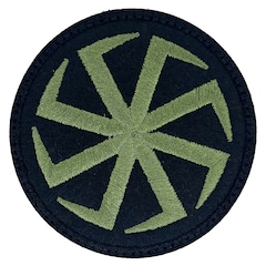 Patch Rouleau Slaves 75 x 75 mm - Green