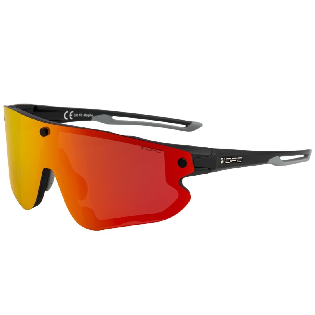 Lunettes de soleil  All Round Morpho OPC - Matt Black/Red/Yellow Set