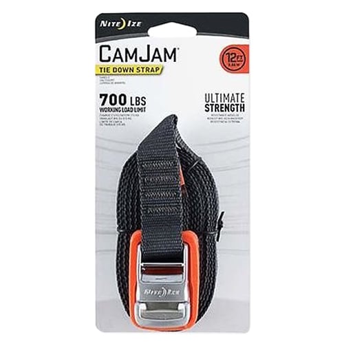 Sangle d'arrimage CamJam Tie Down Strap Nite Ize - Black/Orange