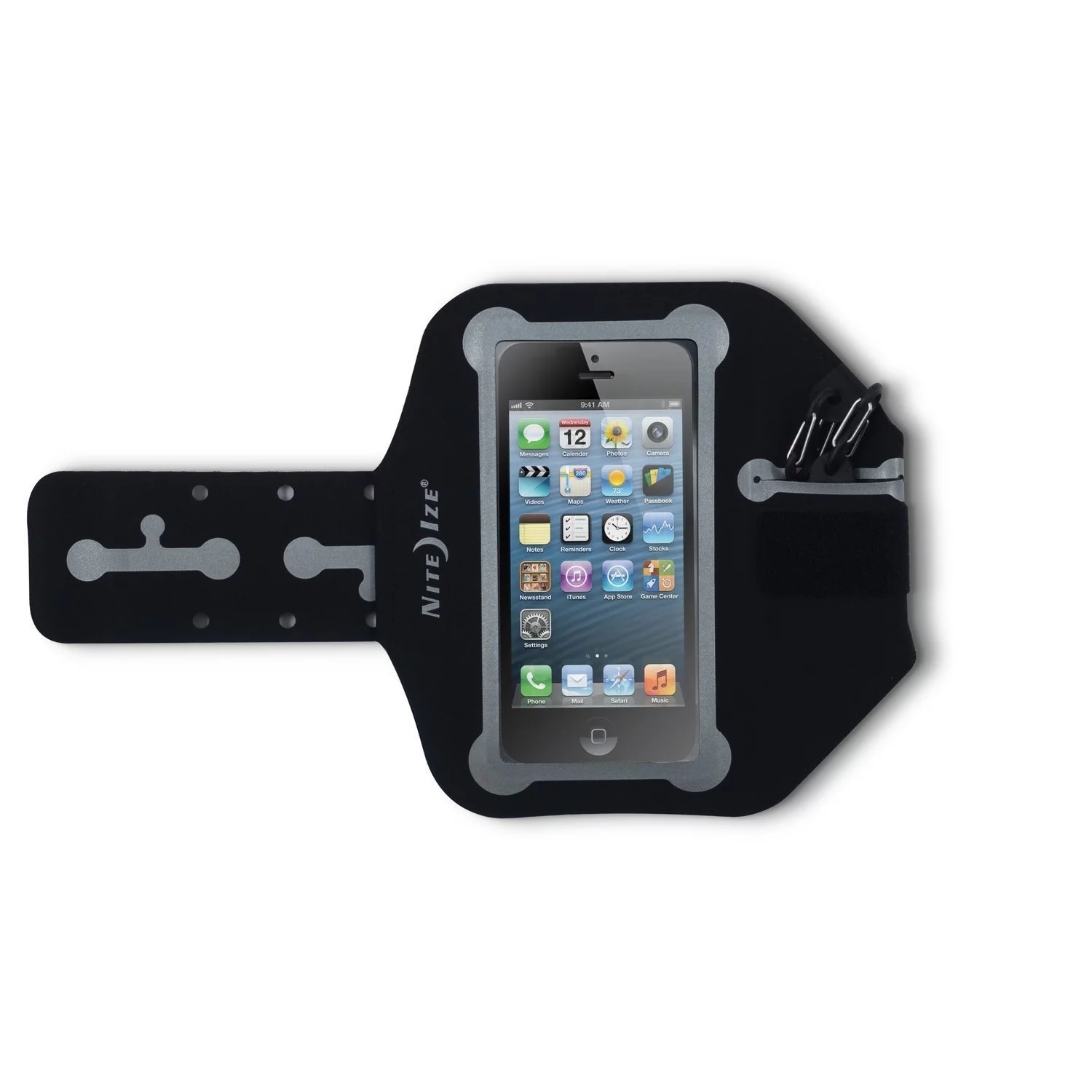 Étui de téléphone Armband Large Nite Ize - Black