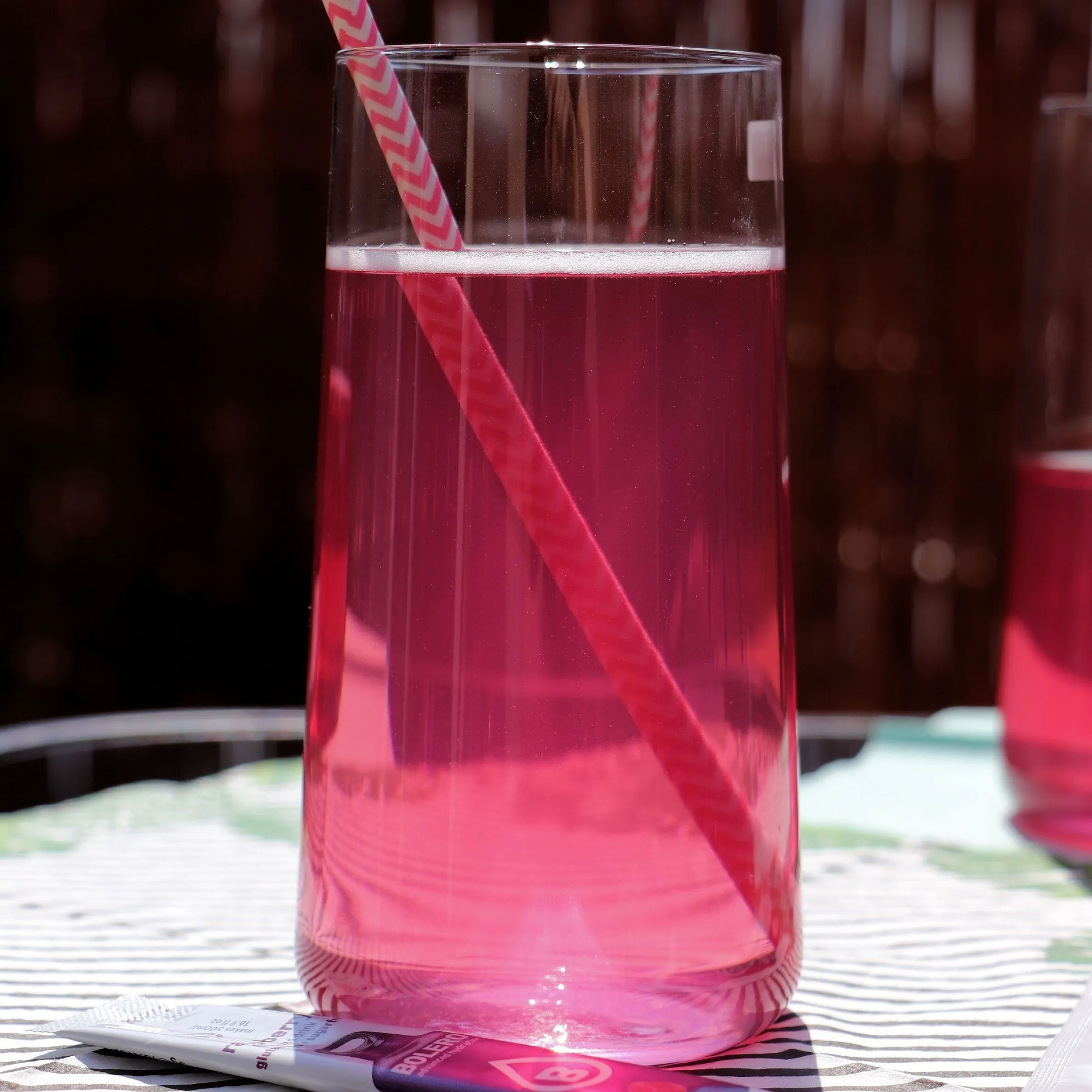 Boisson en poudre à la framboise avec stevia 9 g - 12 pcs. Bolero 