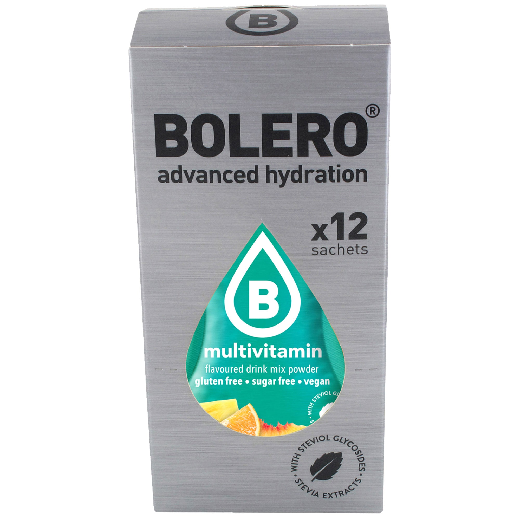 Boisson multivitaminée en poudre avec stévia 3 g - 12 pcs. Bolero