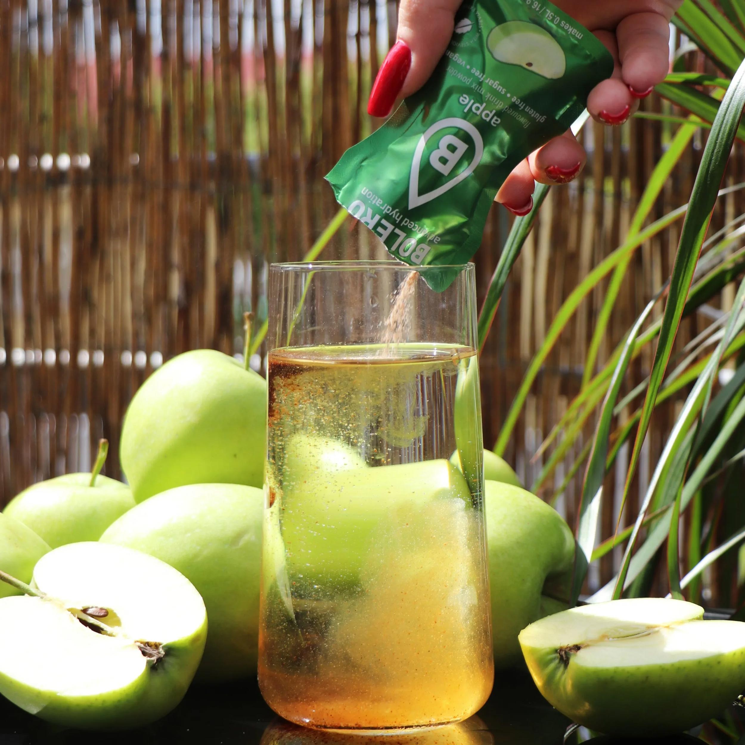 Boisson en poudre Apple avec stévia 3 g Bolero 