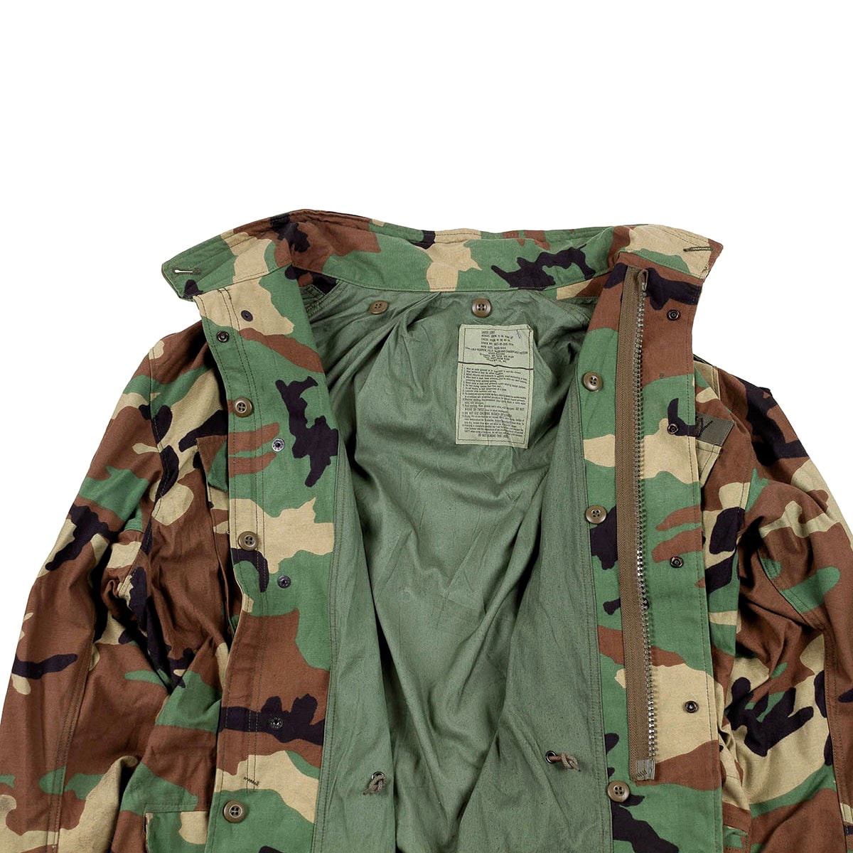 Veste - M65 NyCo Woodland - utilisée - Demobil