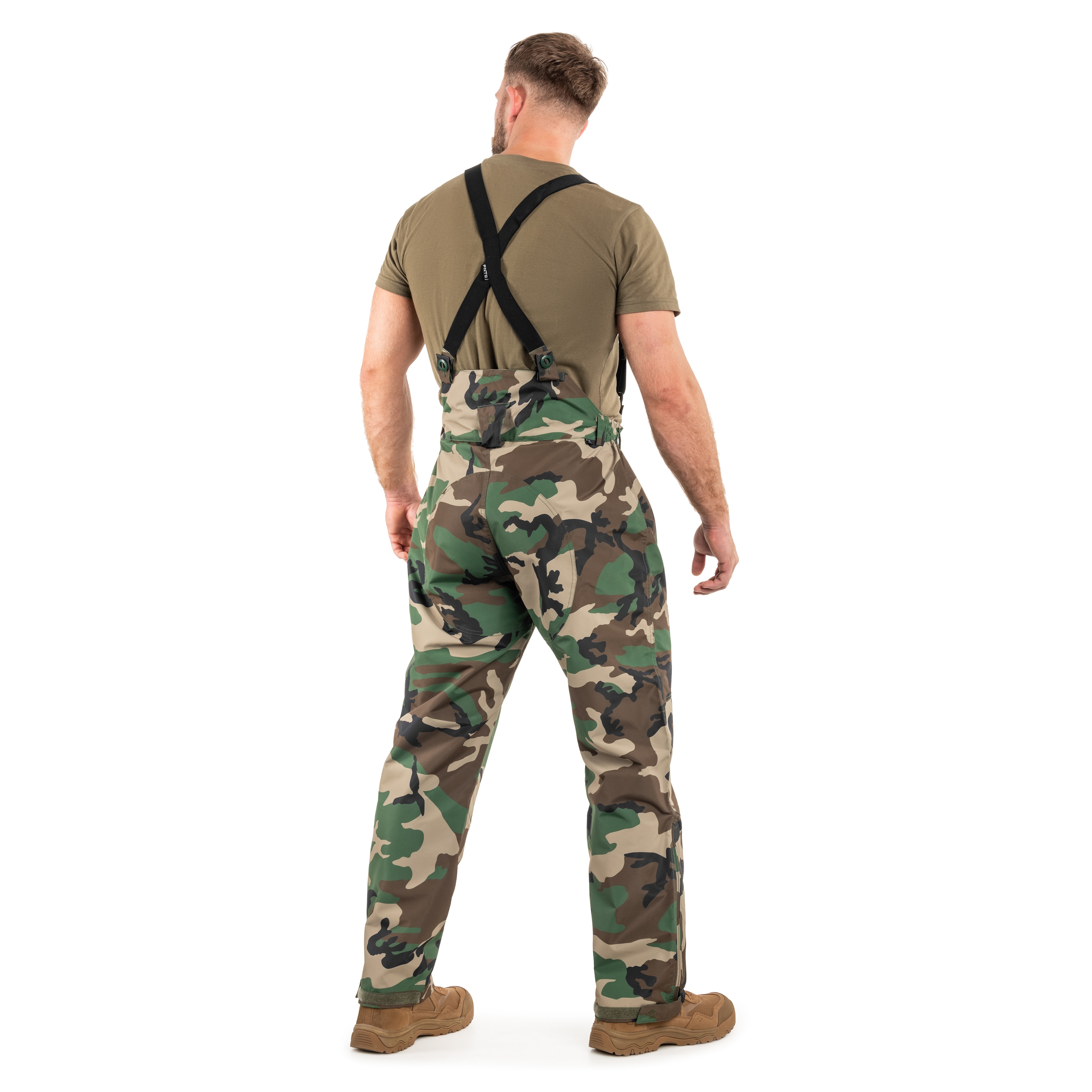 Pantalon avec bretelles Hurricane Pentagon - Woodland