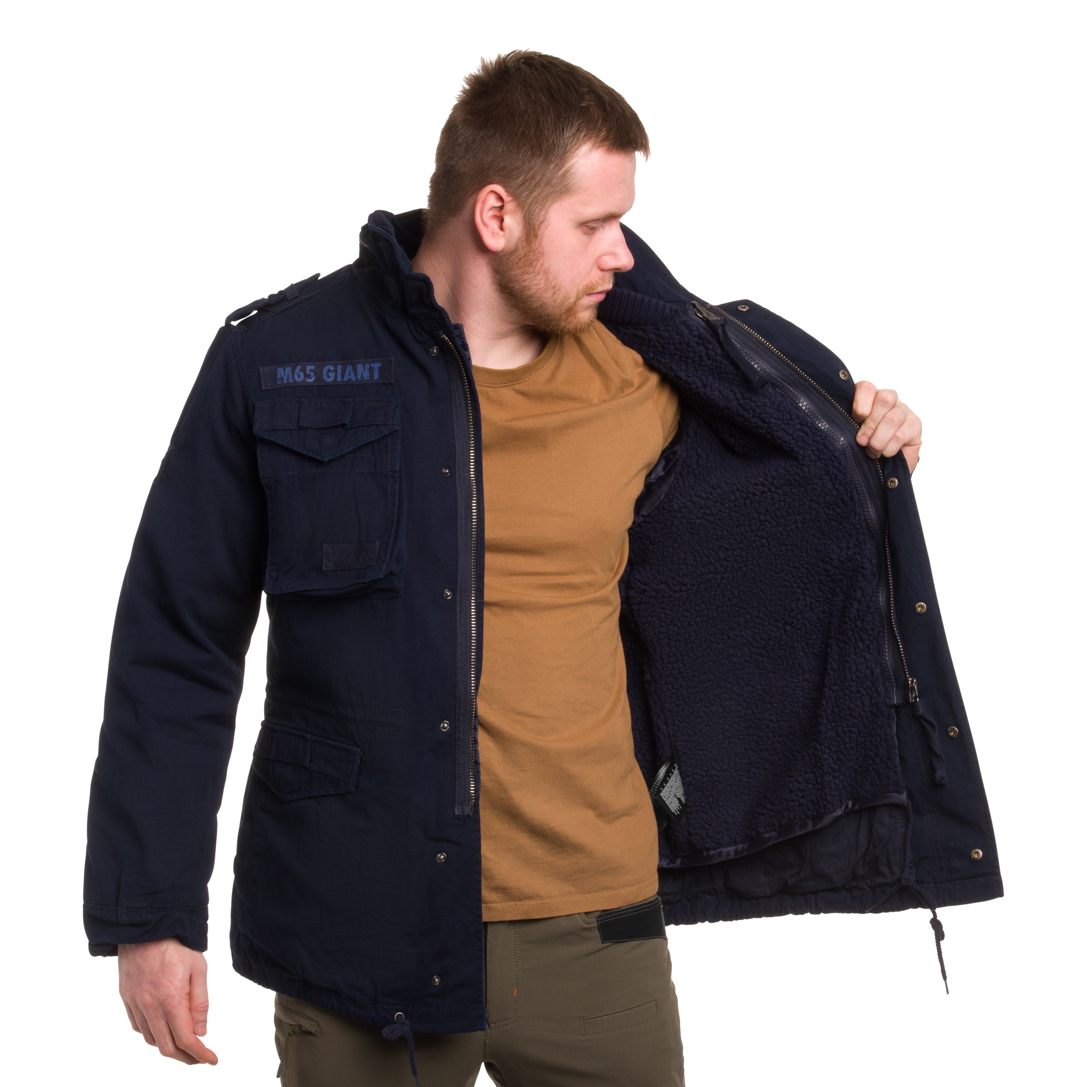 Veste M65 Giant Brandit - Navy