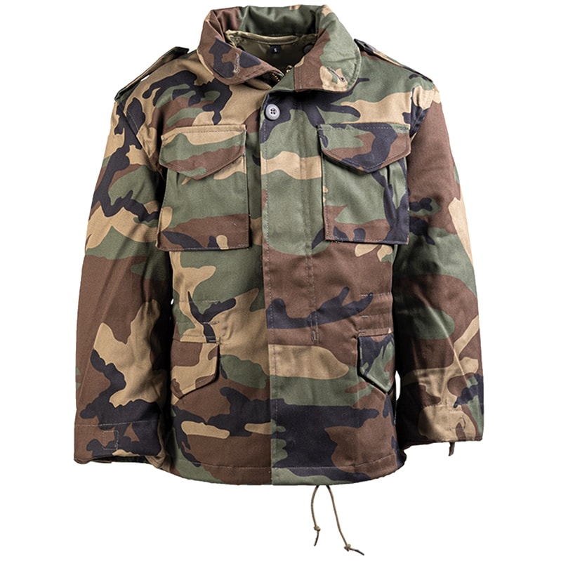 Veste pour enfants US Style M65 Mil-Tec - Woodland