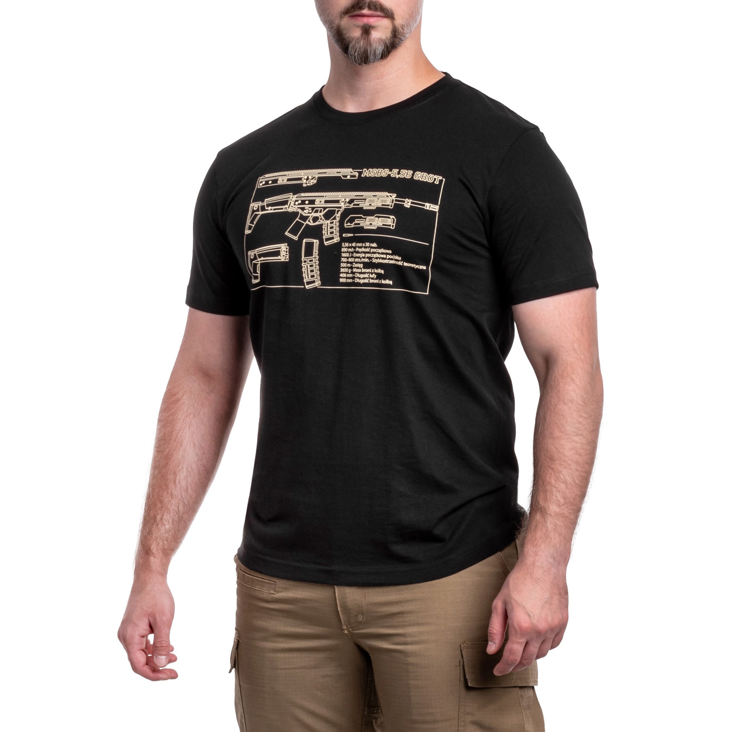 T-shirt Grot - Black