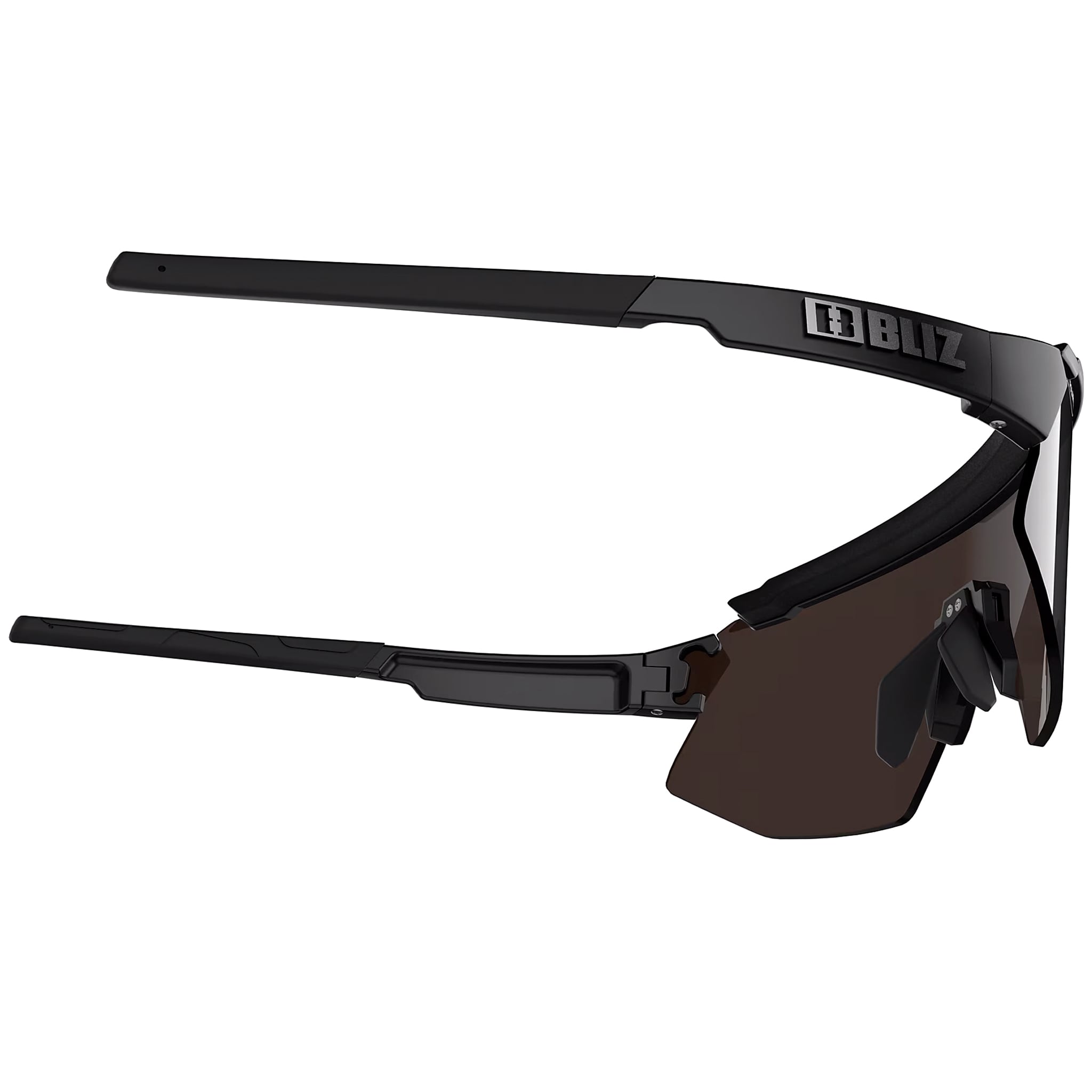 Lunettes Breeze Bliz - Matt Black/Brown Silver/Orange