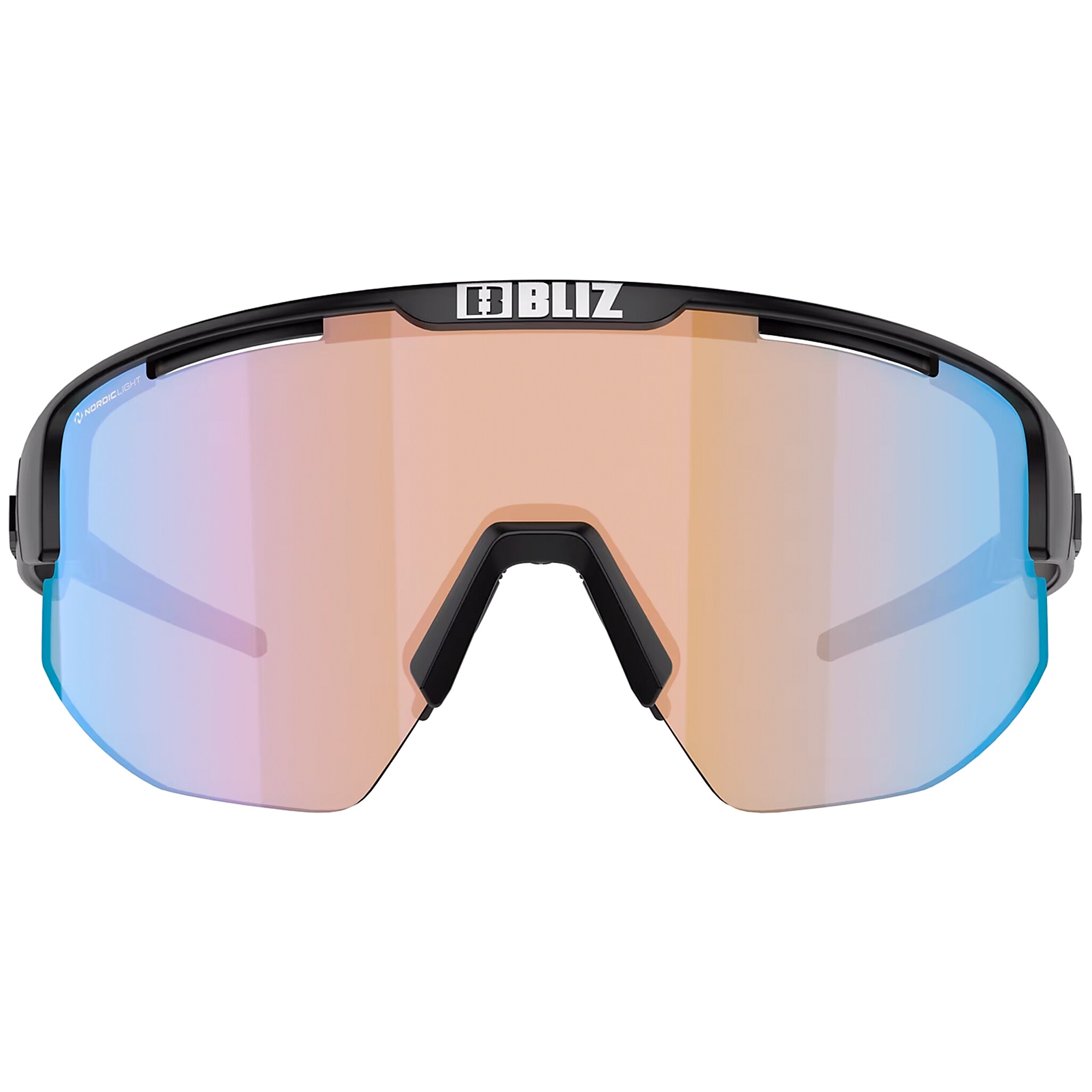 Lunettes de soleil Matrix Small Nano Optics Bliz - Black/Coral Orange Blue