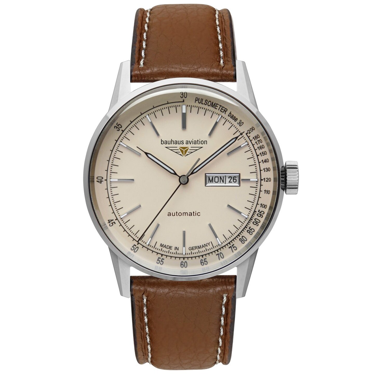 Montre Aviation Automatic 23665 Bauhaus - Beige