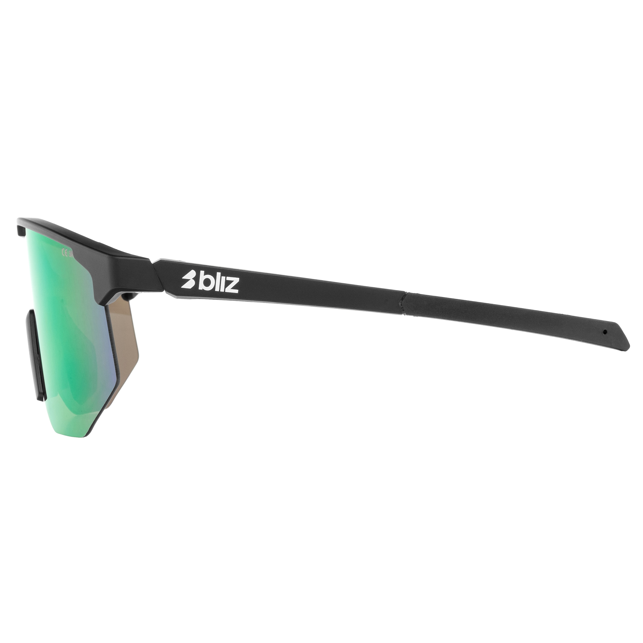 Lunettes de soleil Hero Small Bliz - Matt Black/Brown Purple
