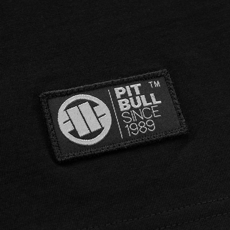 T-shirt Hilltop 190 West Coast Pitbull - All Black