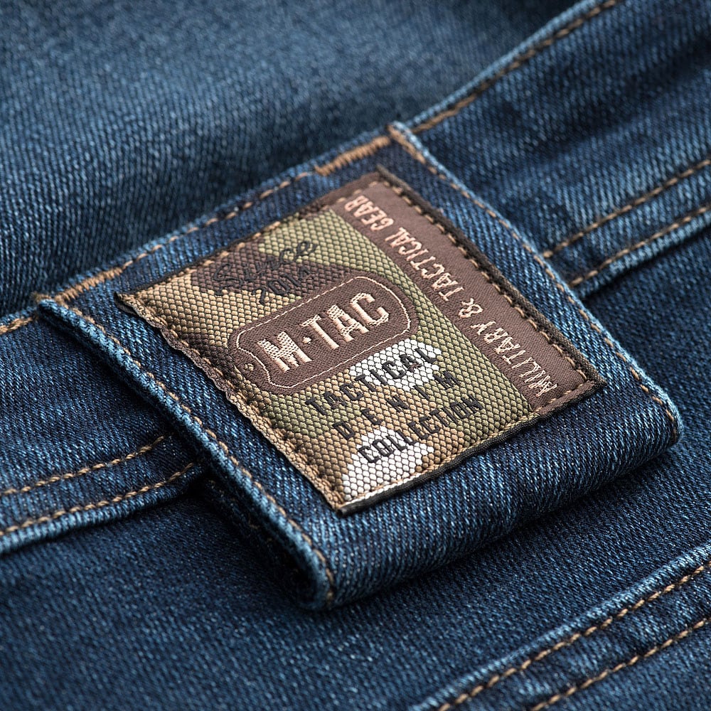 Pantalon Jeans Tactical Gen.I Cordura M-Tac - Dark Denim