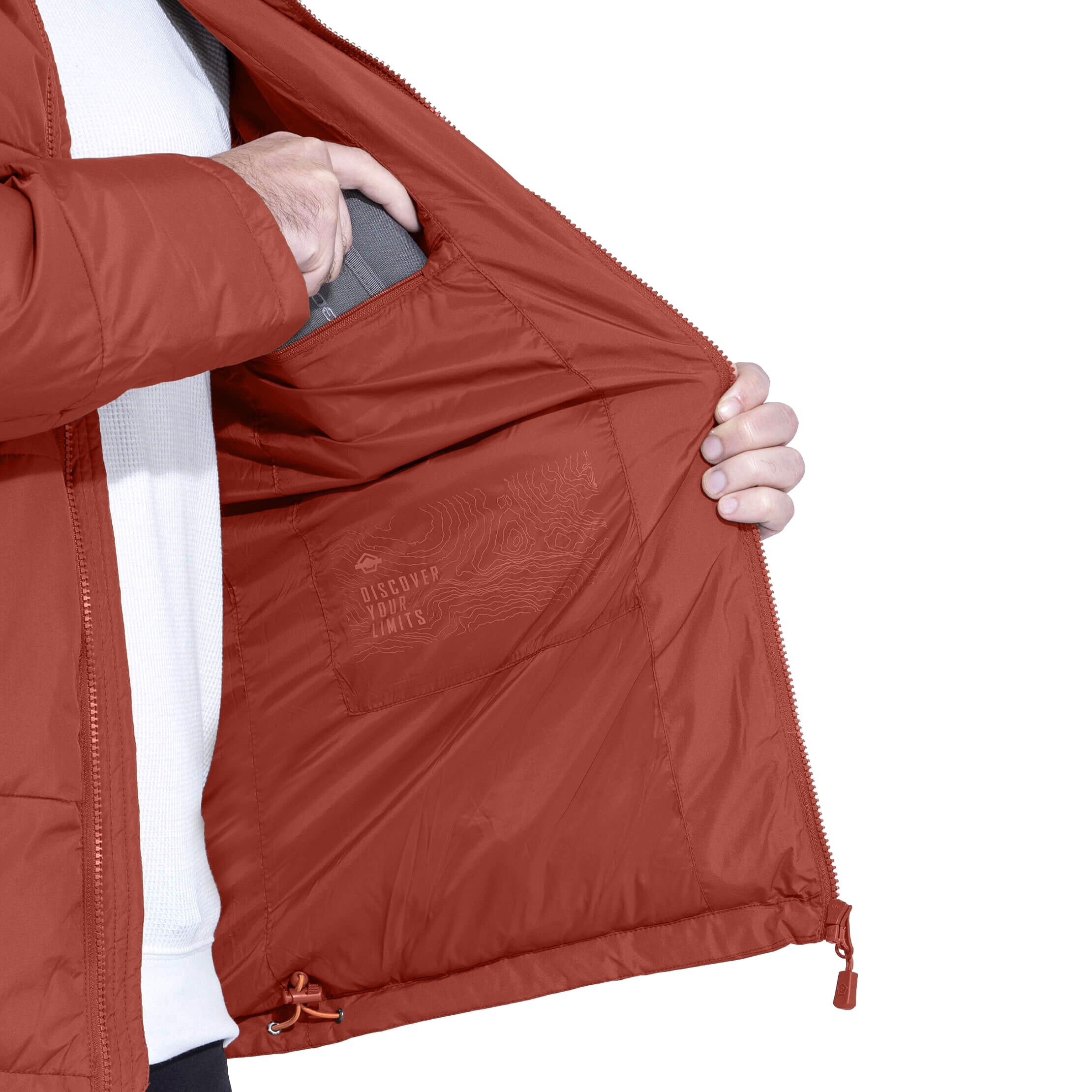 Veste Taurus Pentagon - Maroon Red