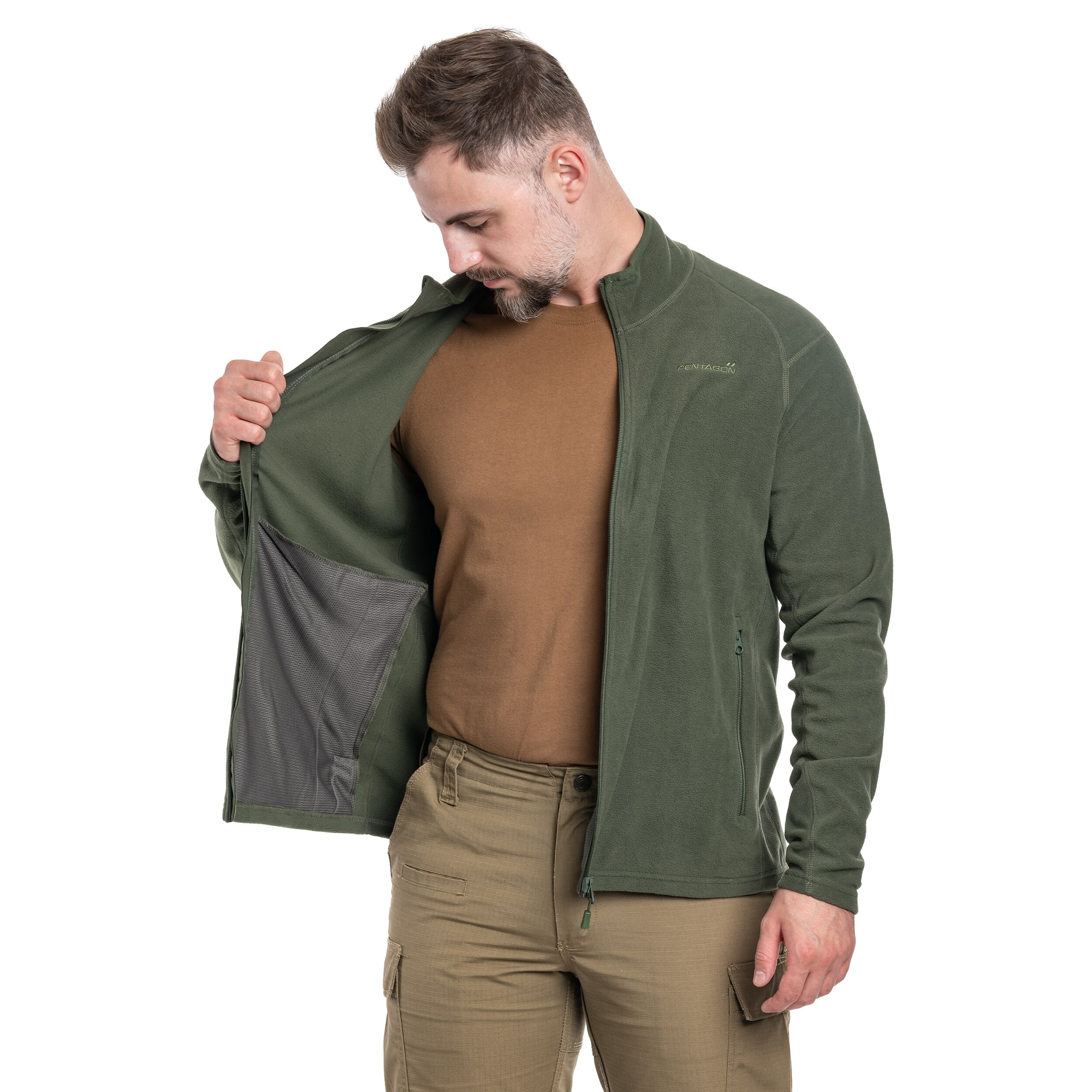 Polaire Arkos  Pentagon - Camo Green