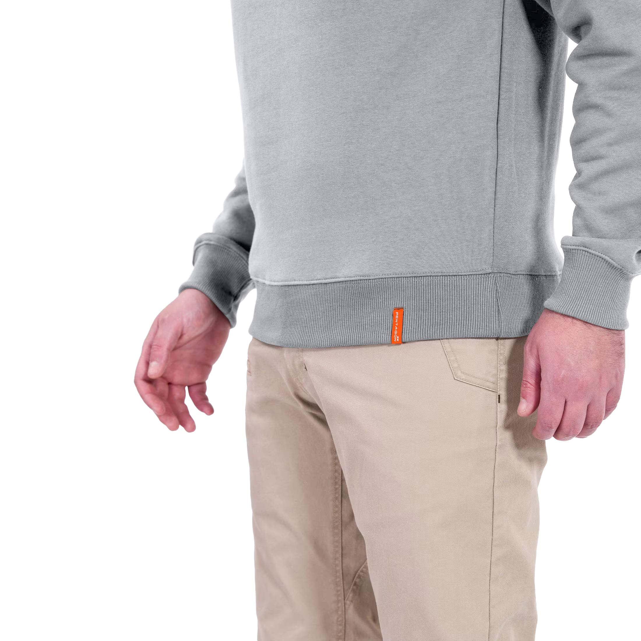 Sweatshirt Hawk Train Your Passion Pentagon - Melange